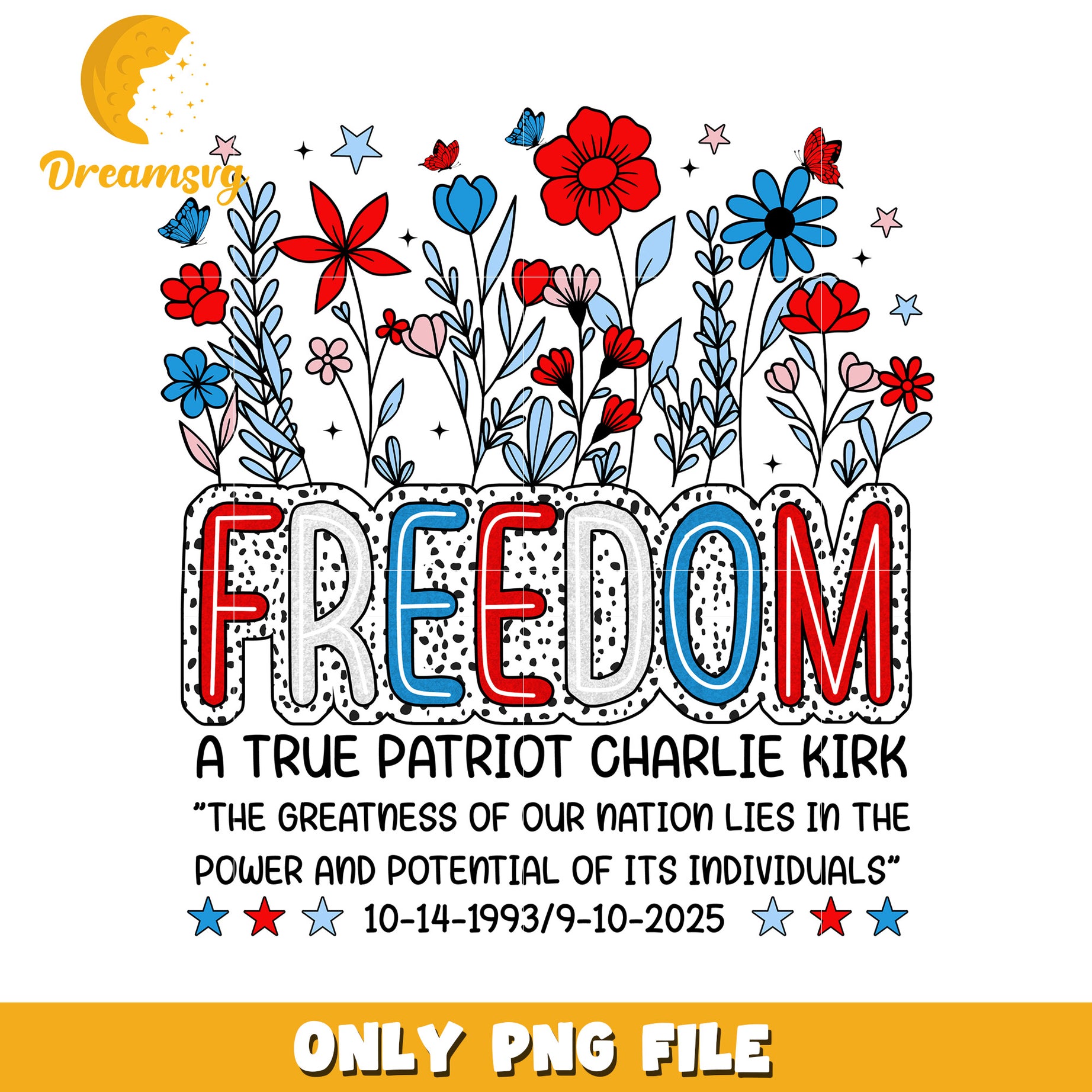 Freedom a true patriot charlie kirk png, charlie kirk flashed​​​​ png, freedom charlie kirk png