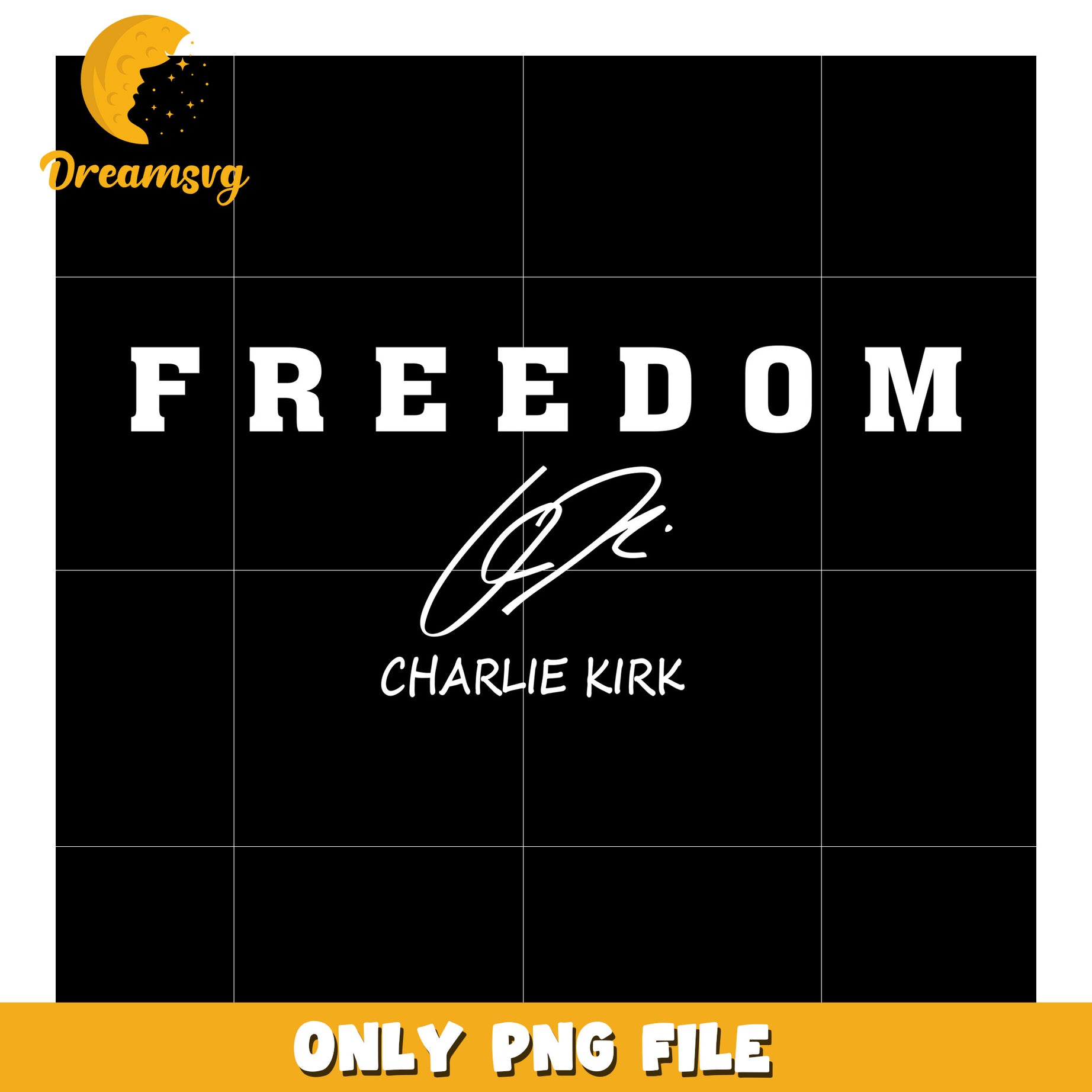 Freedom white design png, charlie kirk age​​ png, twitter charlie kirk​ png
