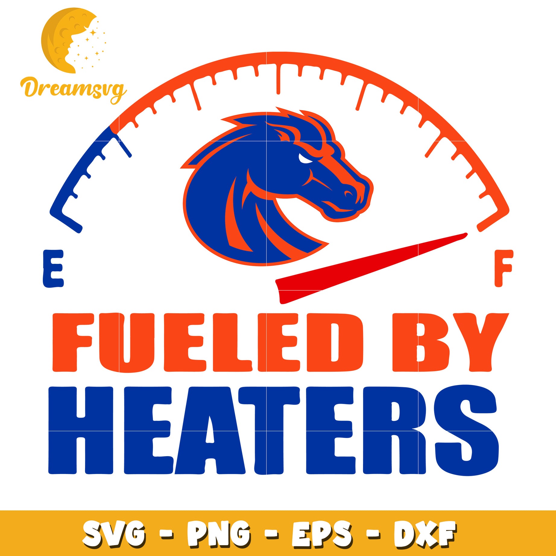 Fueled By Heaters SVG PNG EPS DXF