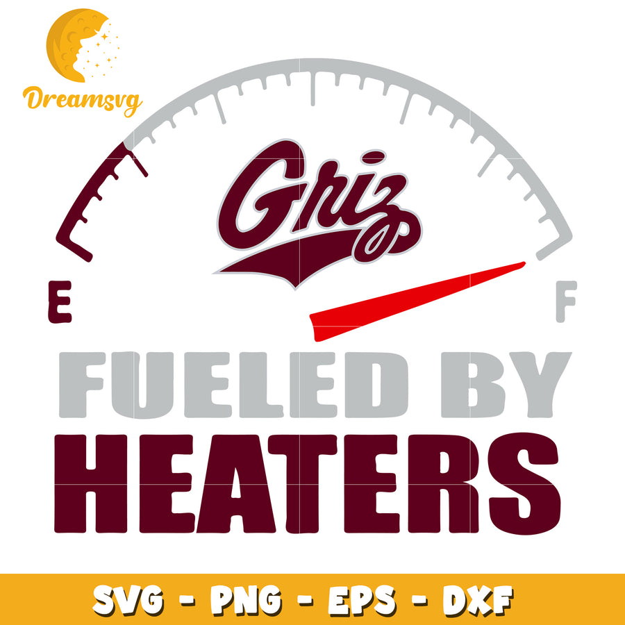 Fueled By Heaters SVG PNG EPS DXF