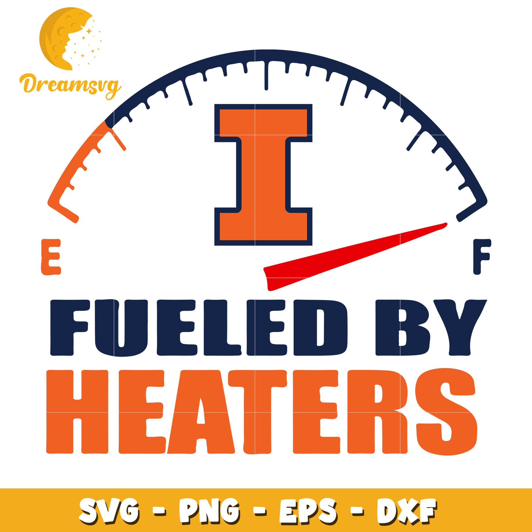 Fueled By Illini SVG PNG EPS DXF