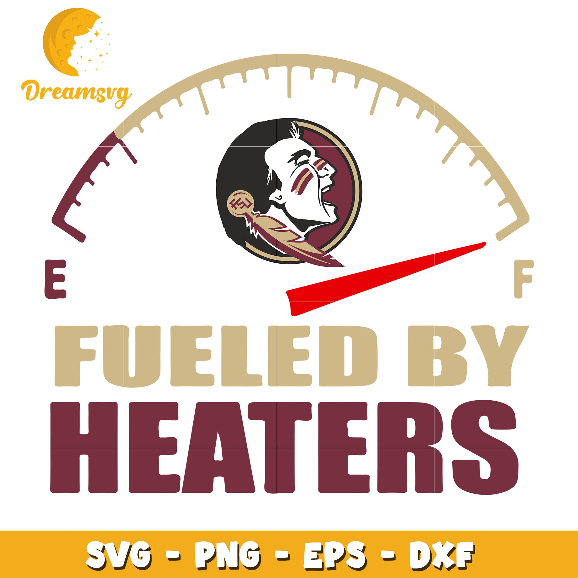 Fueled By Seminoles SVG PNG EPS DXF