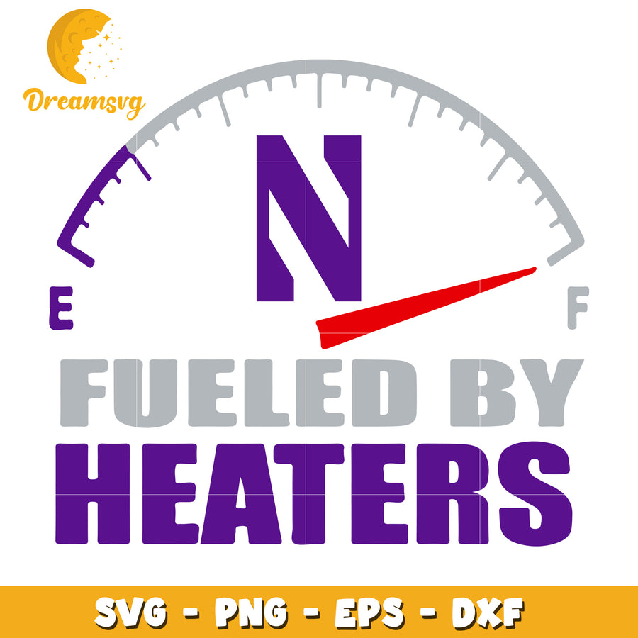Fueled by Heaters SVG Design for Unique Home Decor Projects