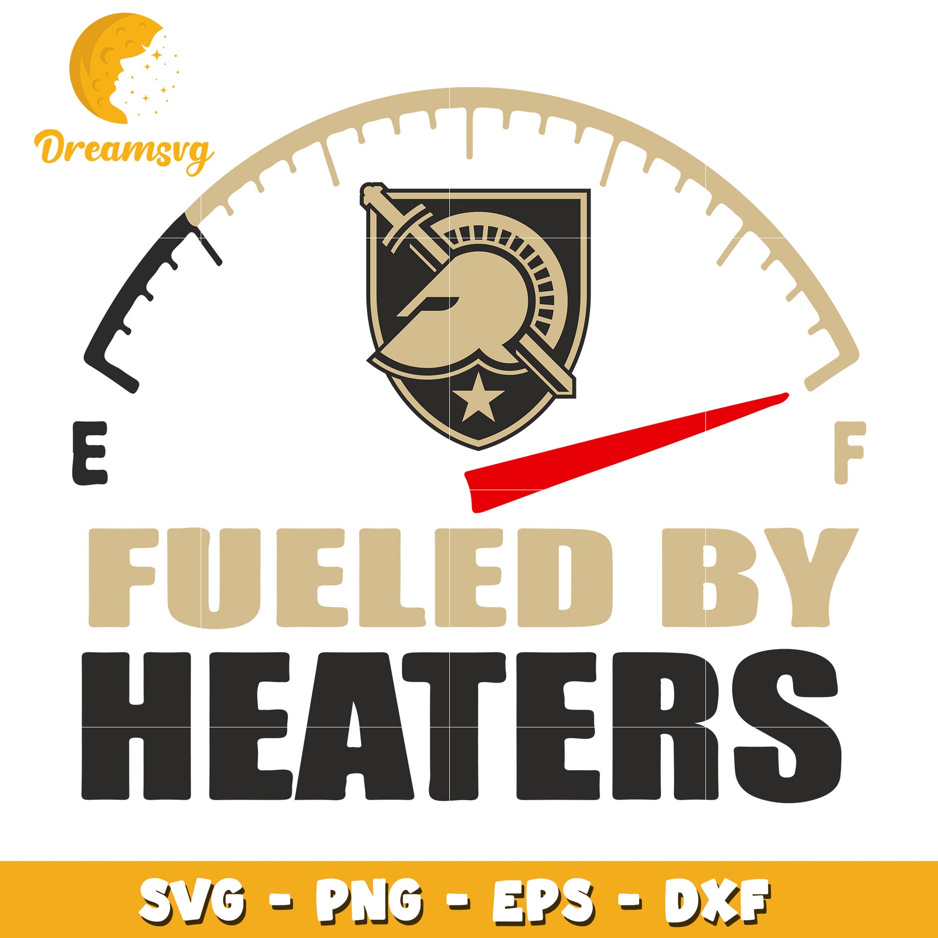 Fueled by Heaters SVG Graphic for Crafting and DIY Projects