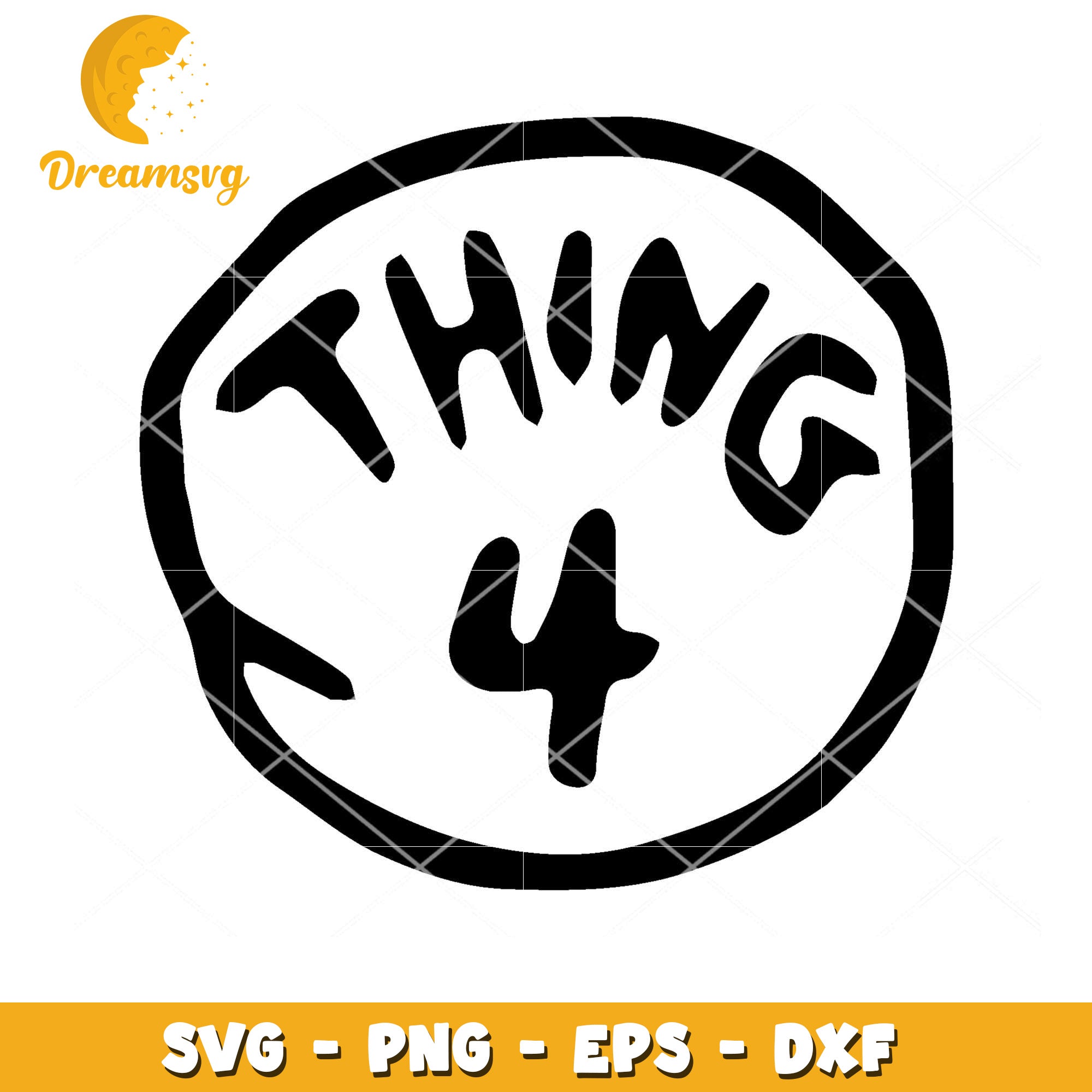 Fun Thing 4 SVG Graphic for Instant Download Crafts and Gifts