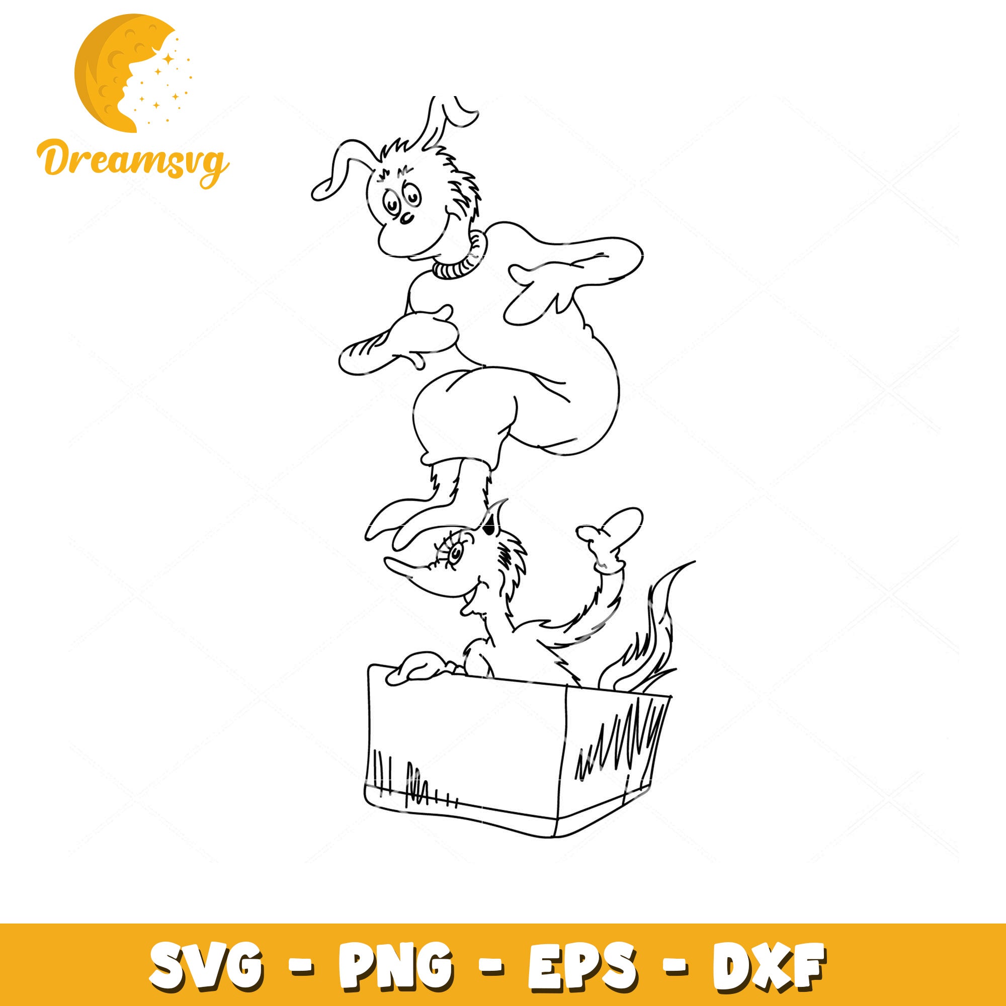 Funny Animal SVG Clipart Instant Download for Crafting Fun