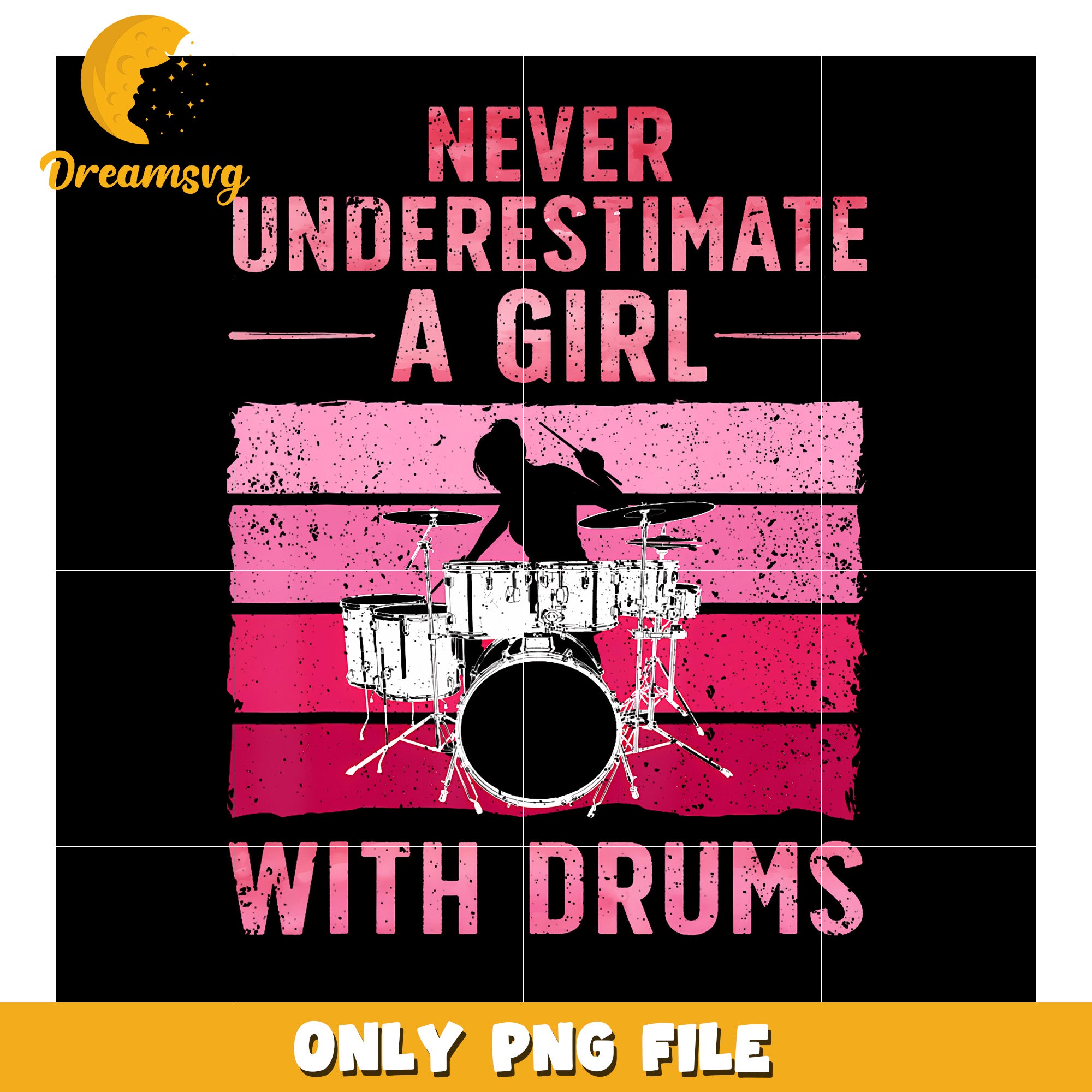 Funny Drummer Art For Girls png, funny quotes​​ png,  women quotes png