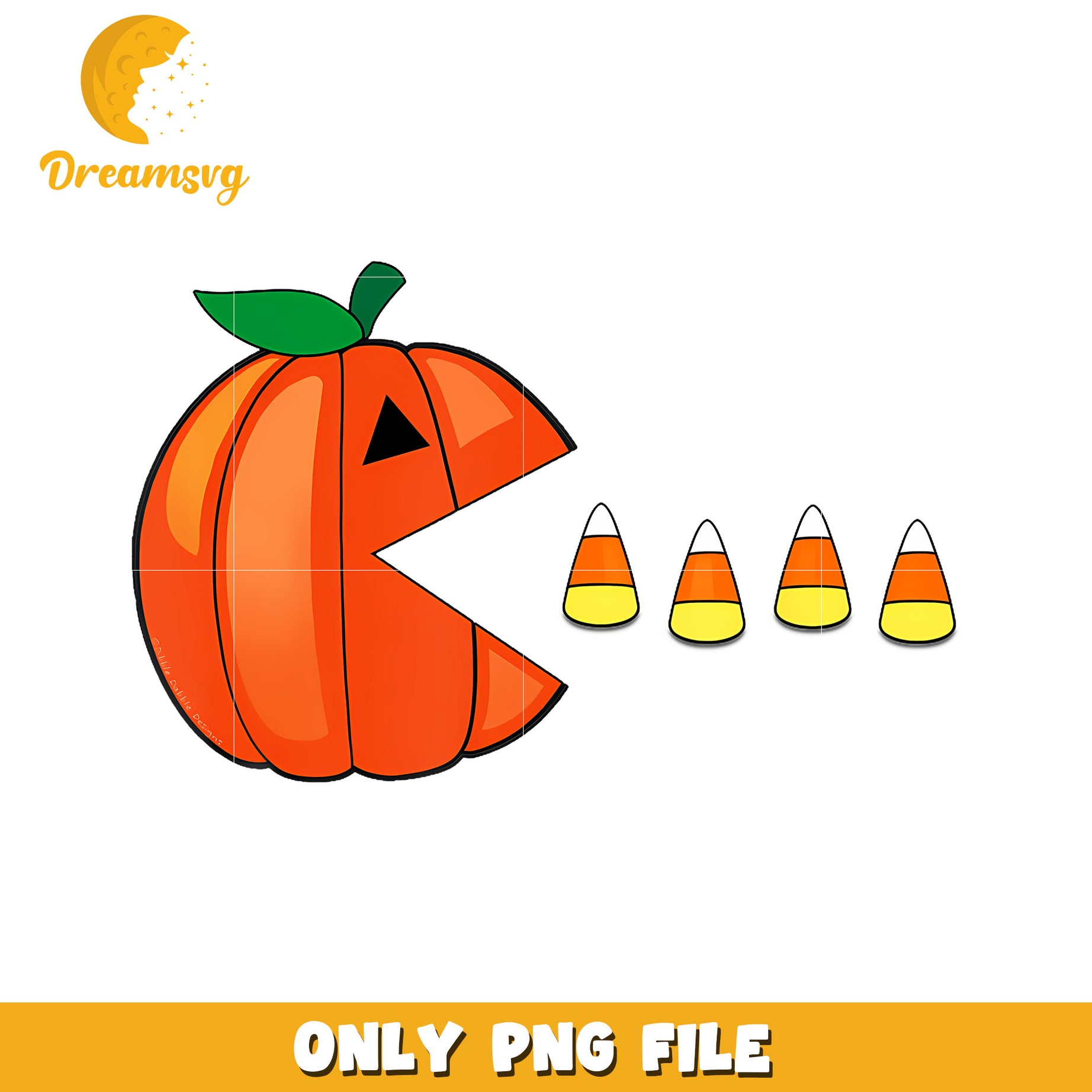 Funny Halloween Pumpkin Eating Candy Corn png, funny memes​ png,  trick or treat png