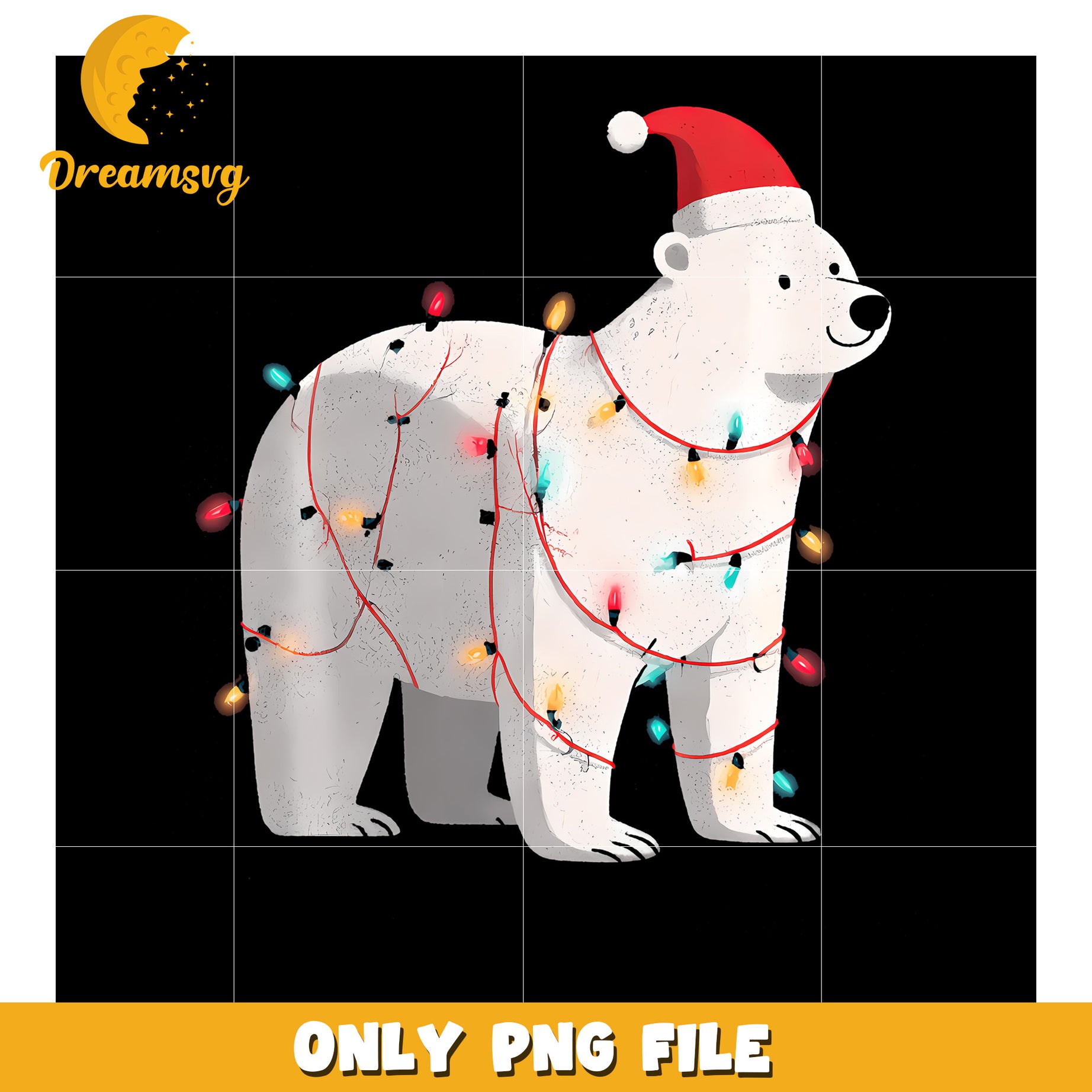 Funny Polar Bear Christmas png, funny quotes​​ png,  christmas animal png
