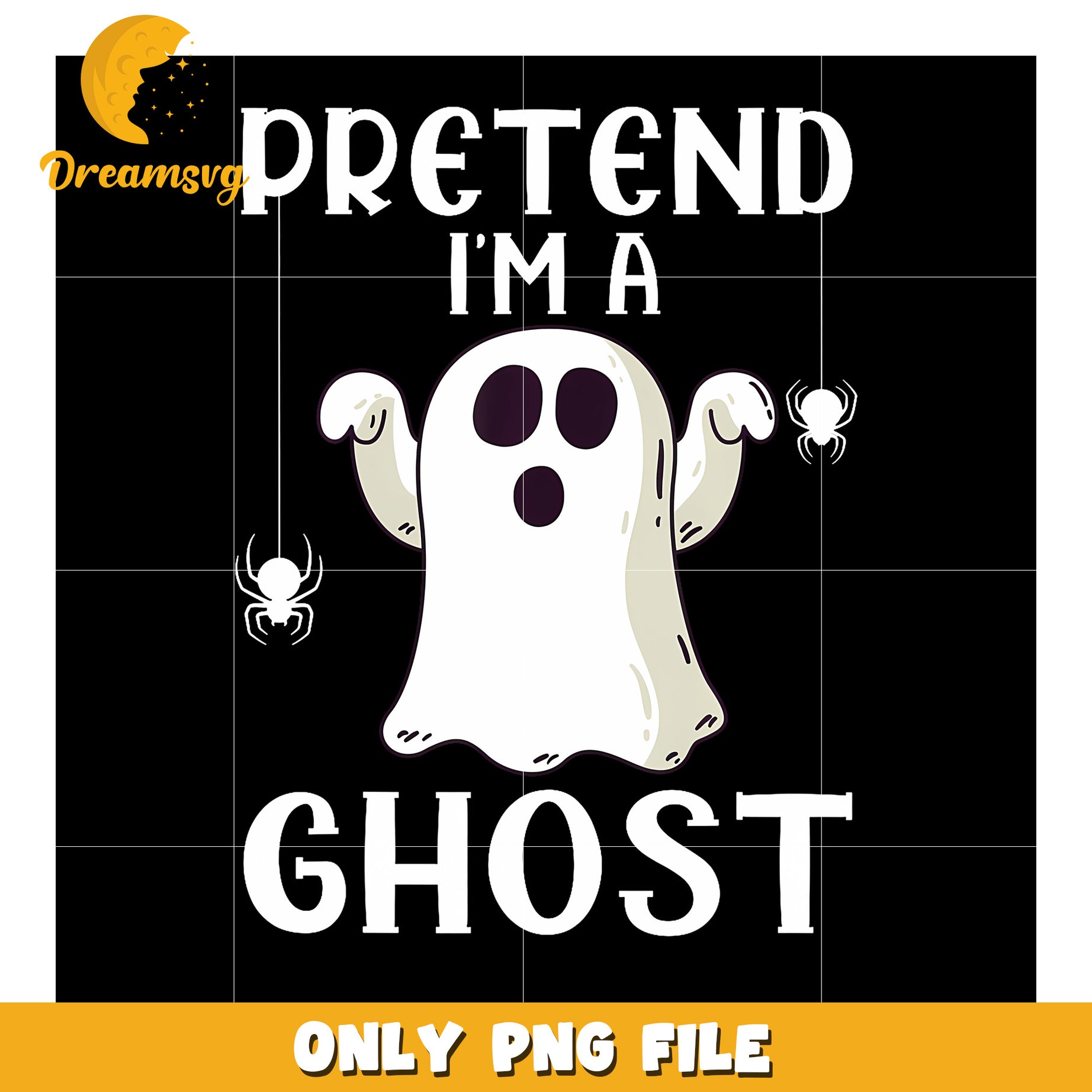 Funny Pretend I'M A Ghost Lazy png, funny memes​ png,  funny ghost png