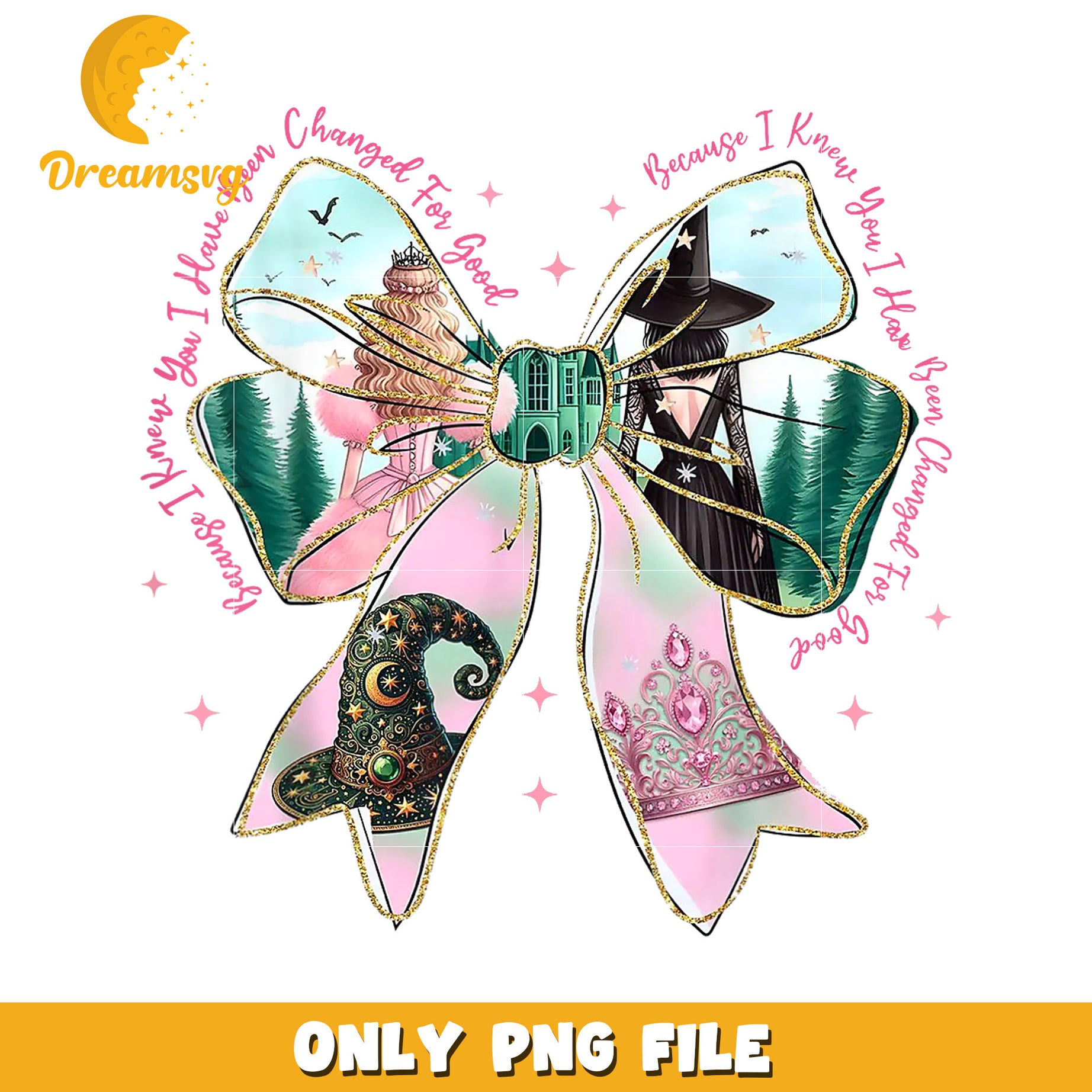 Funny Witches Of Oz png, movie hype png, wicked friends png