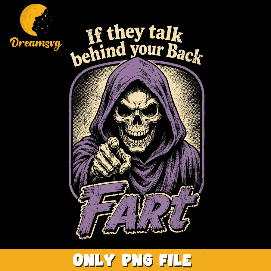 Funny Skull PNG, Humorous Saying, Dark Humor PNG