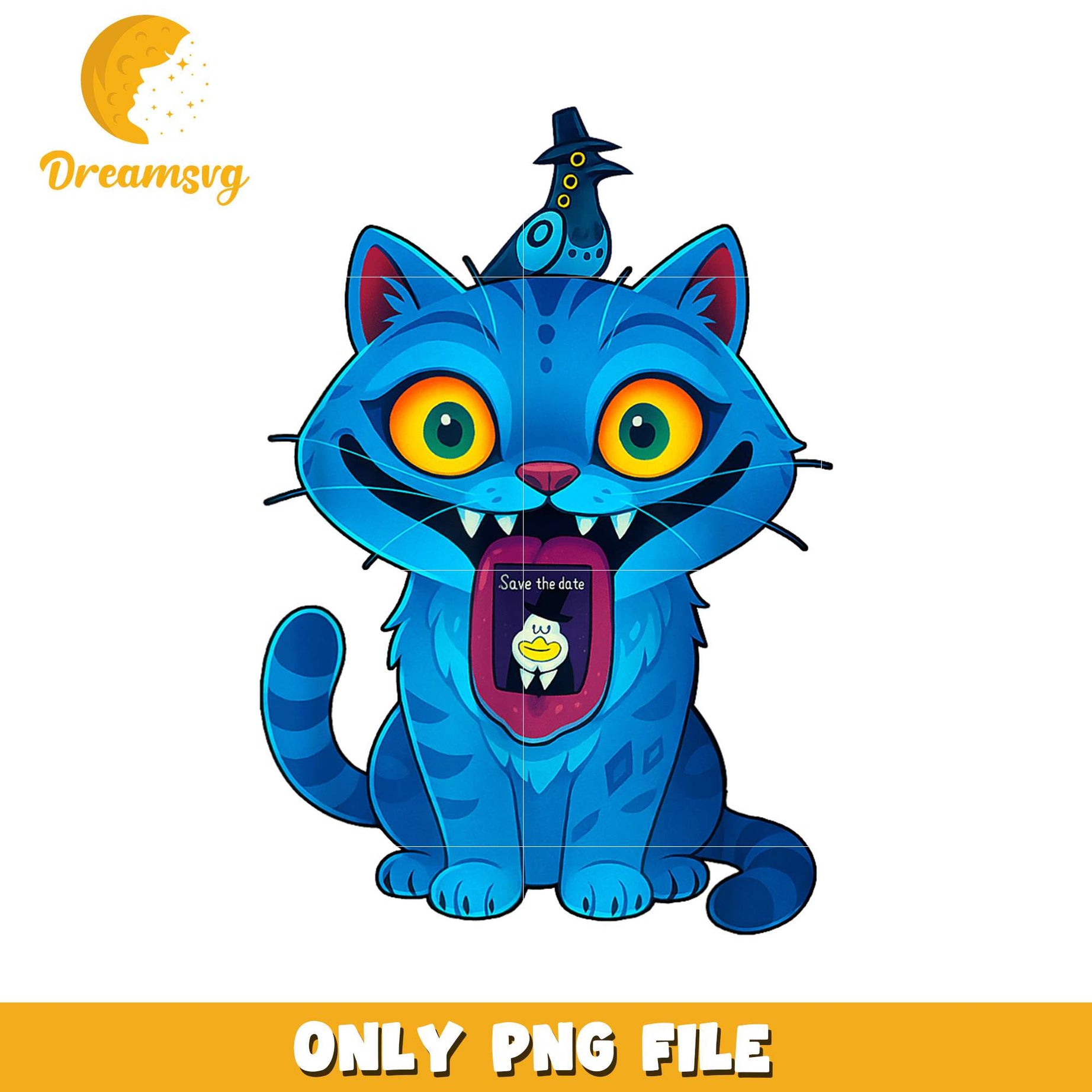 Funny blue tiger png, demon hunter tiger png, blue tiger png