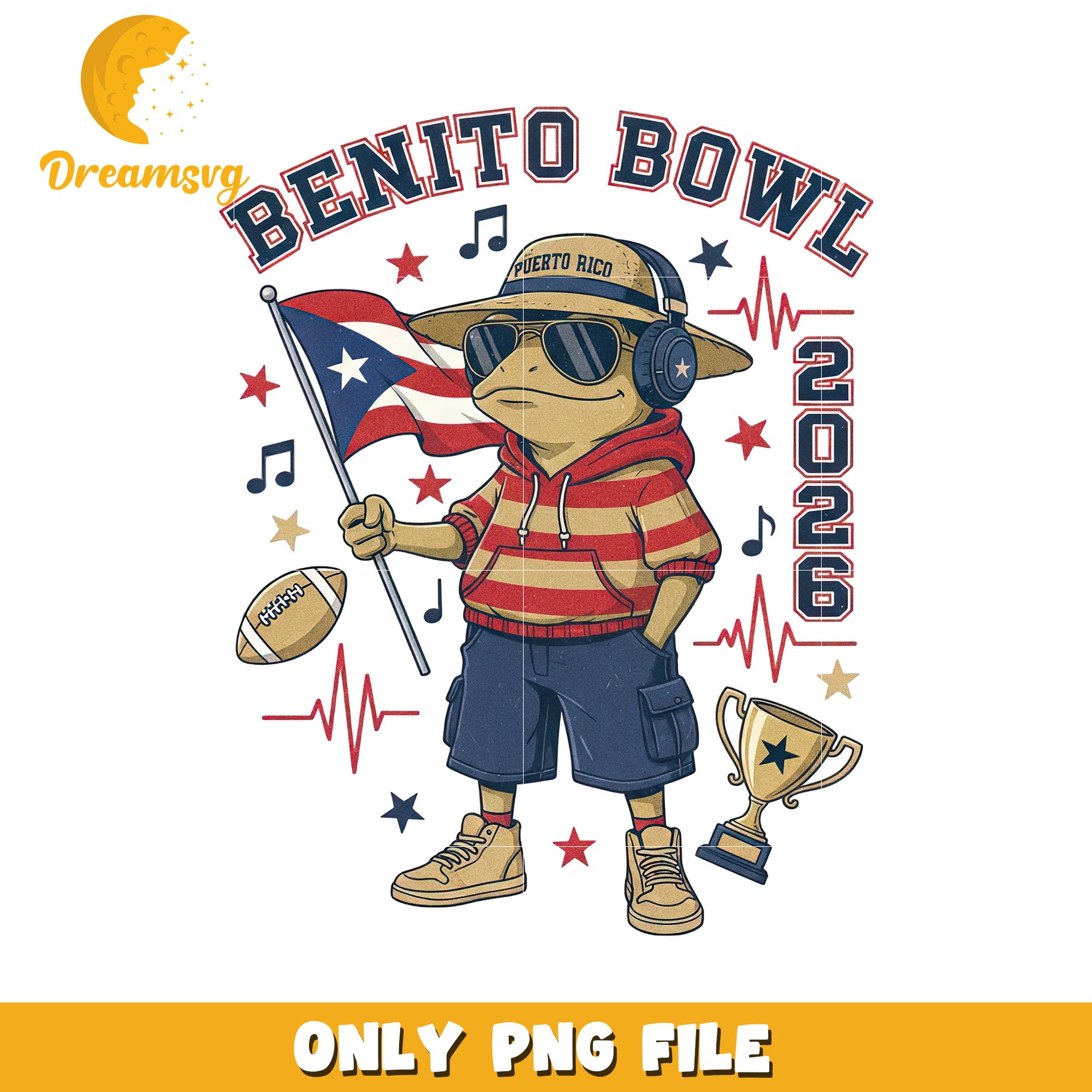Funny design benito bowl png, american rugby png, super bowl design png