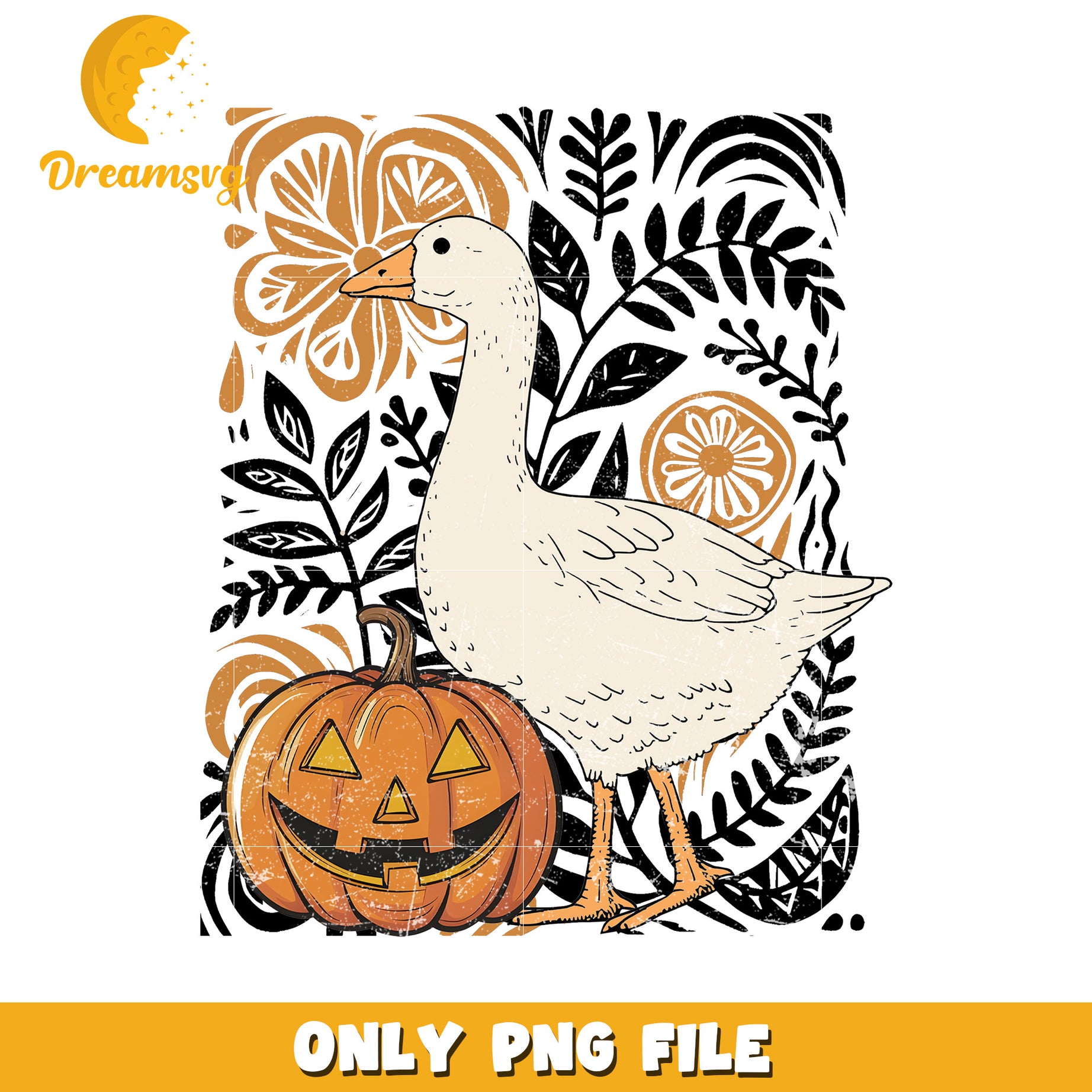 Funny goose halloween png, halloween drawings​ png, halloween jokes​ png