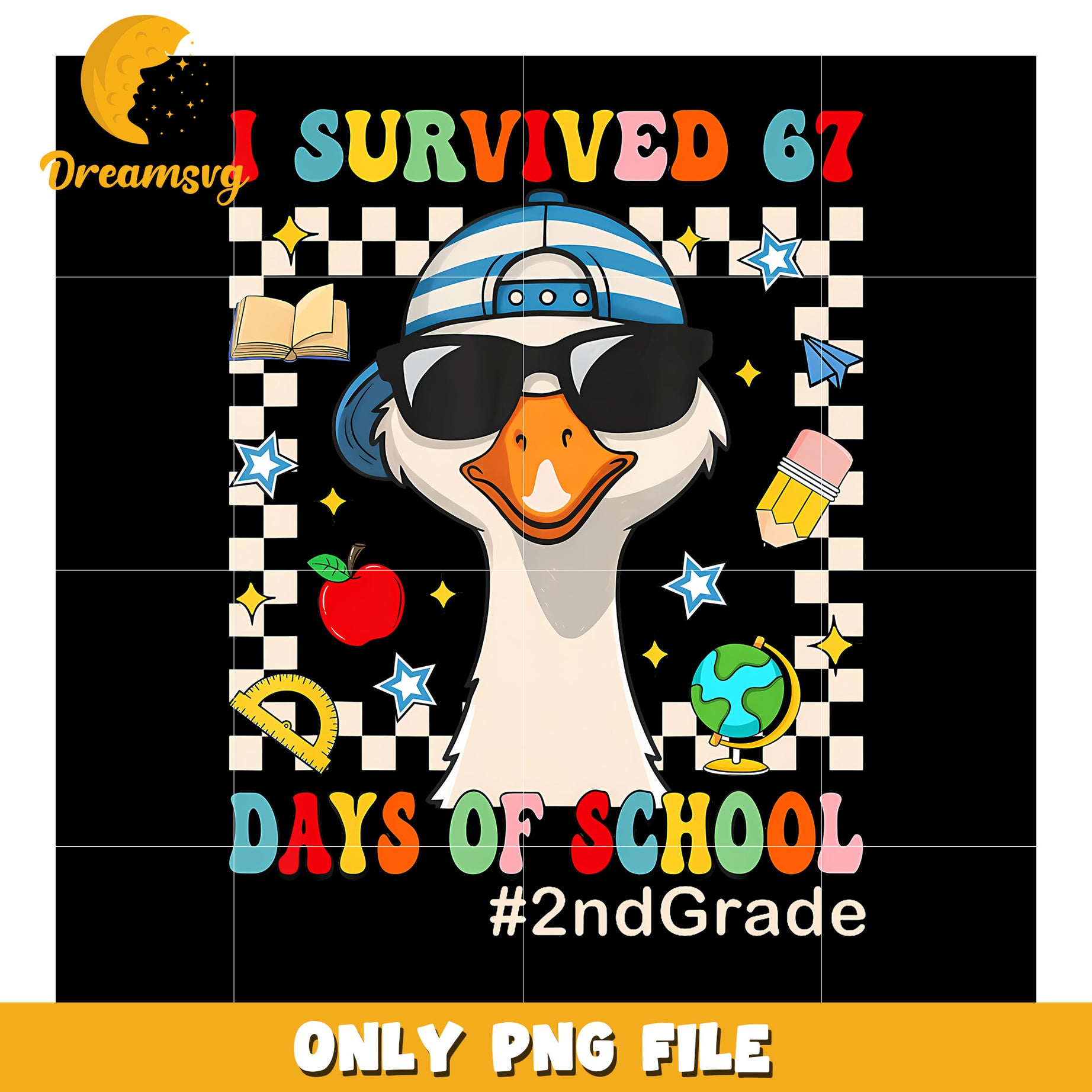 Funny goose survived 67 png, goose png, meme core png