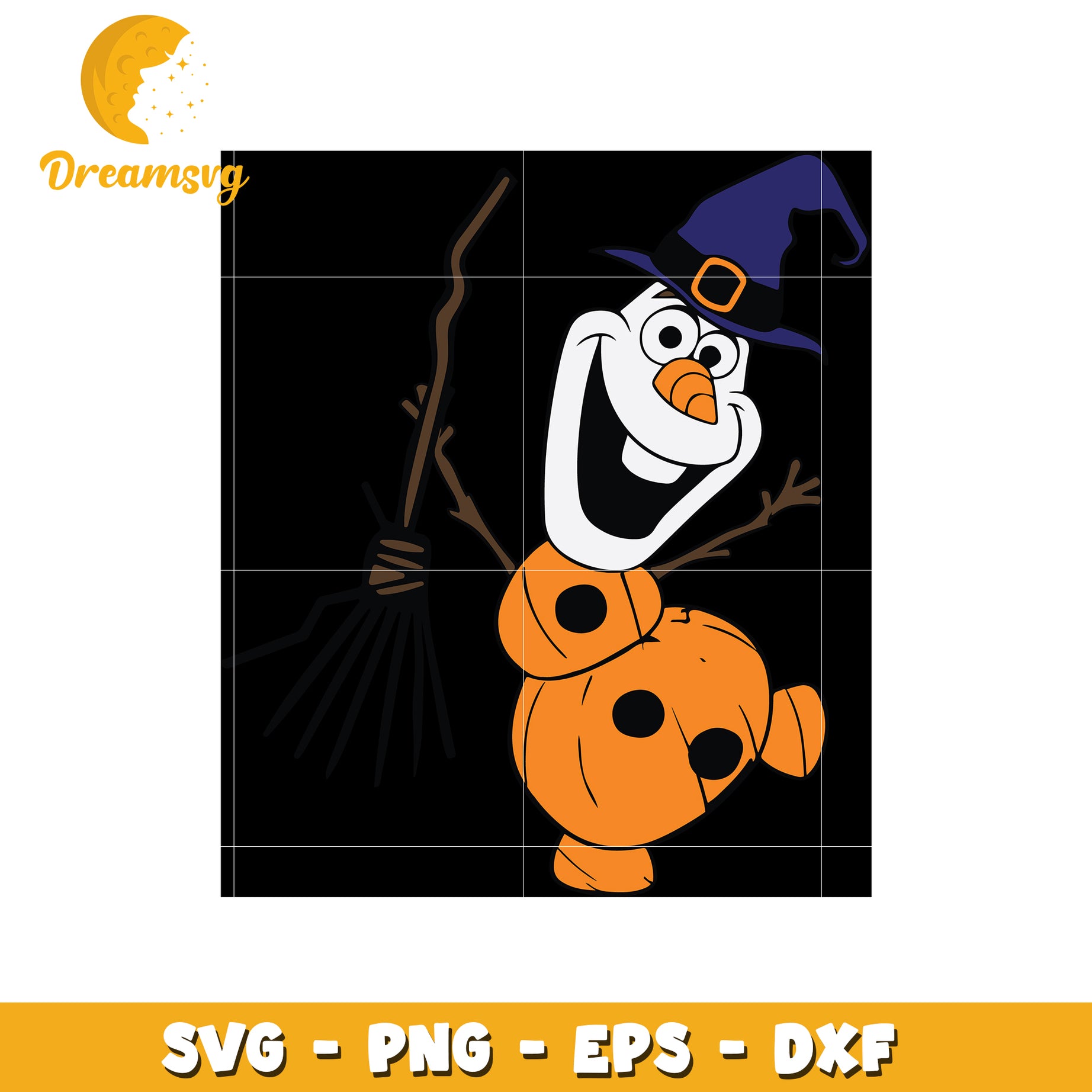 Funny olaf character pumpkin svg, frozen characters svg, olaf svg