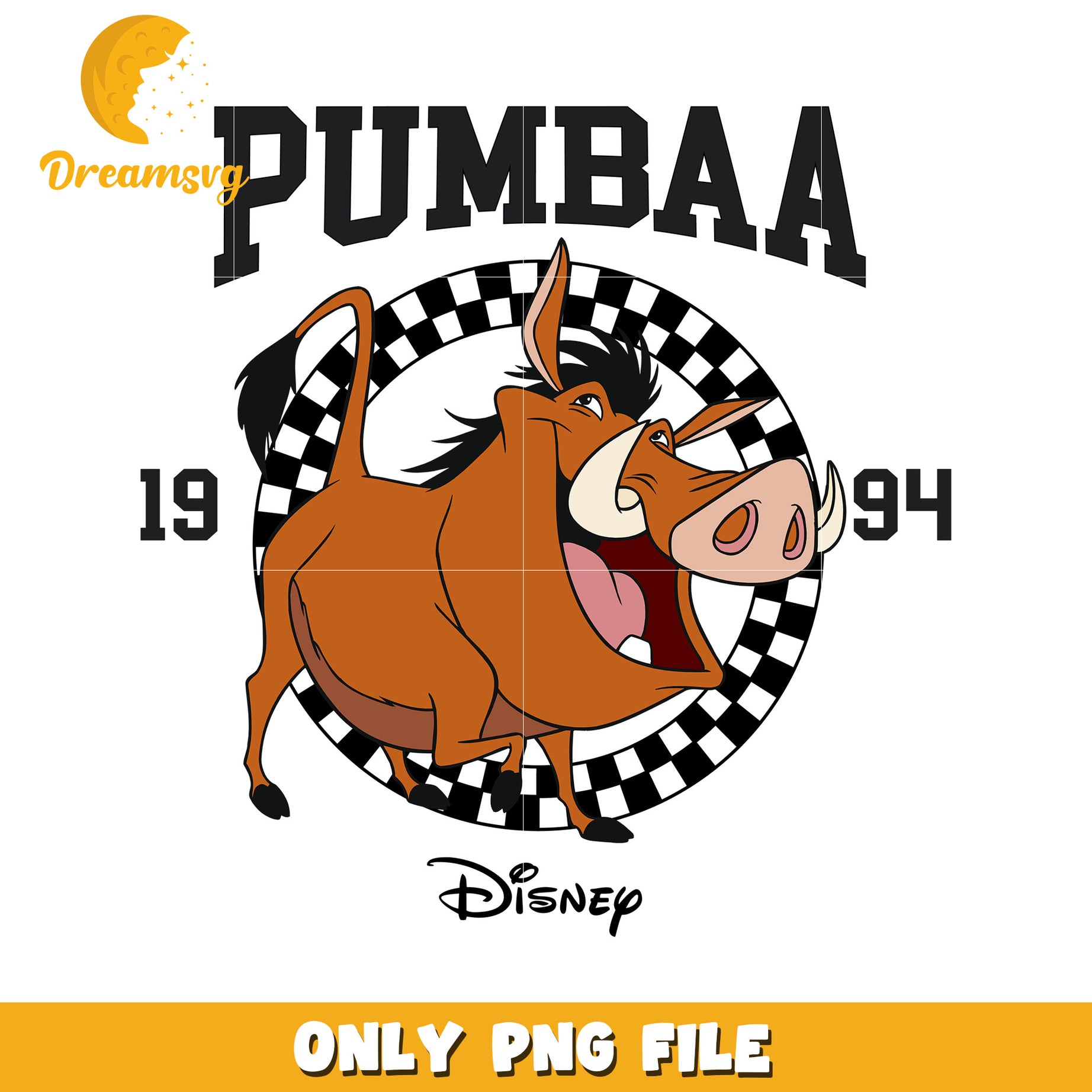 Funny pumbaa design png, pumbaa cartoon png, disney pumbaa png