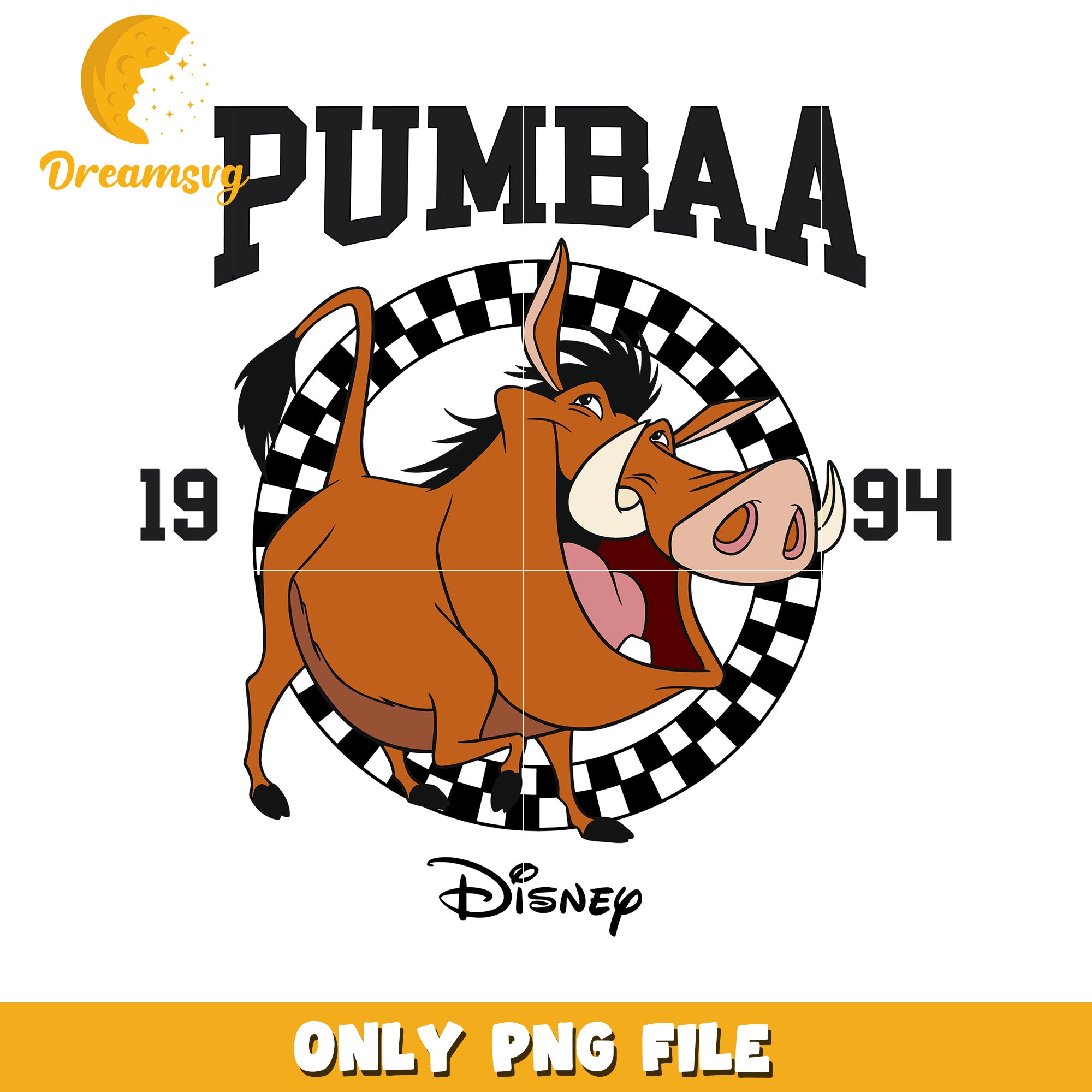 Funny pumbaa design png, pumbaa cartoon png, disney pumbaa png