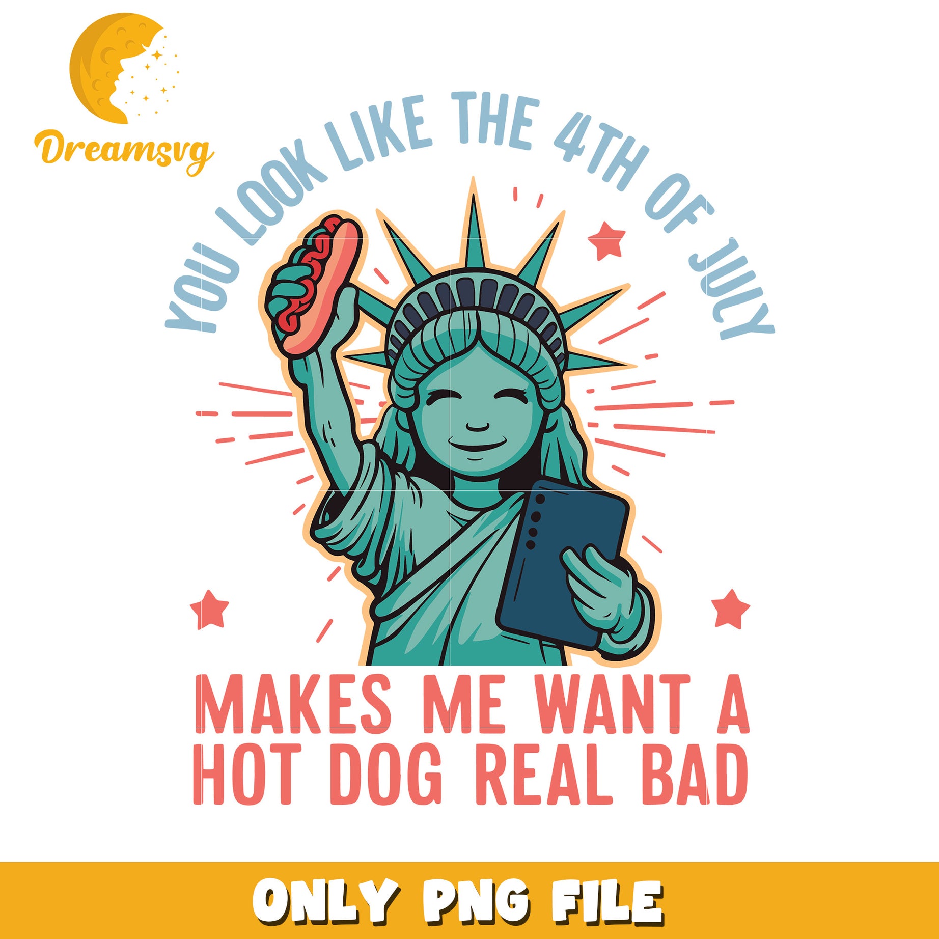 Funny statue you look like 4th of july png, patriotic joke png, americana funny png