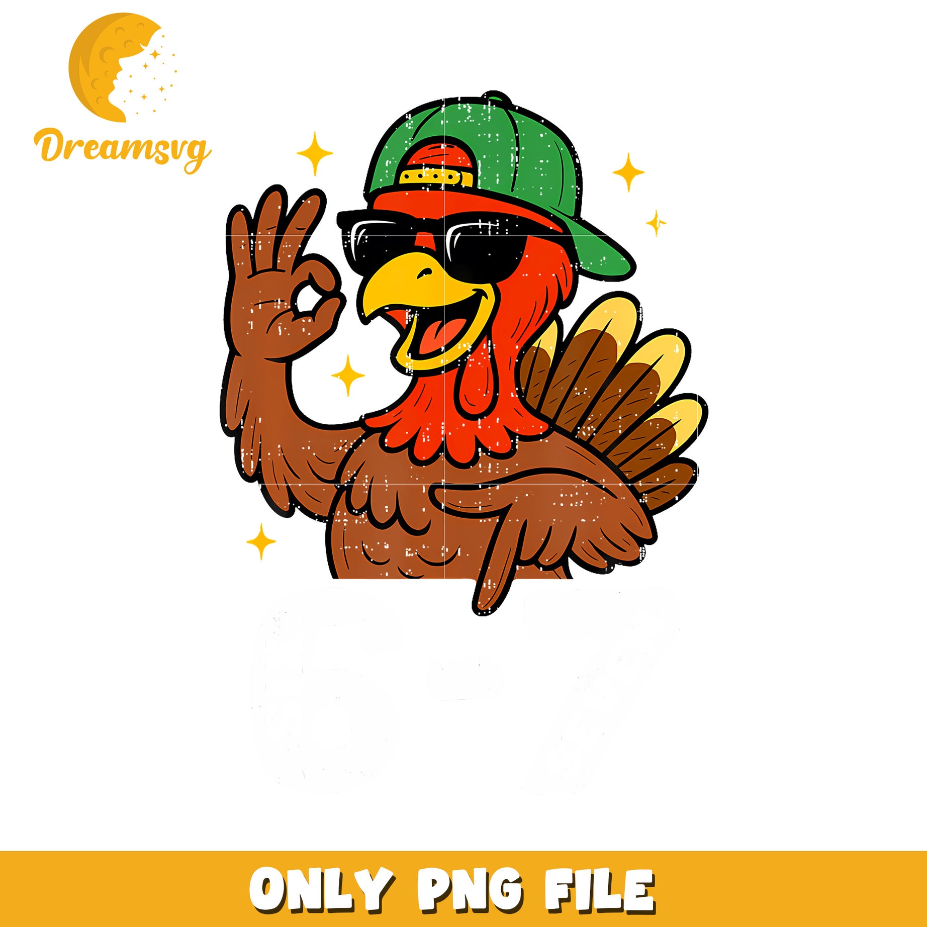 Funny turkey six seven png, funny saying png, funny memes png