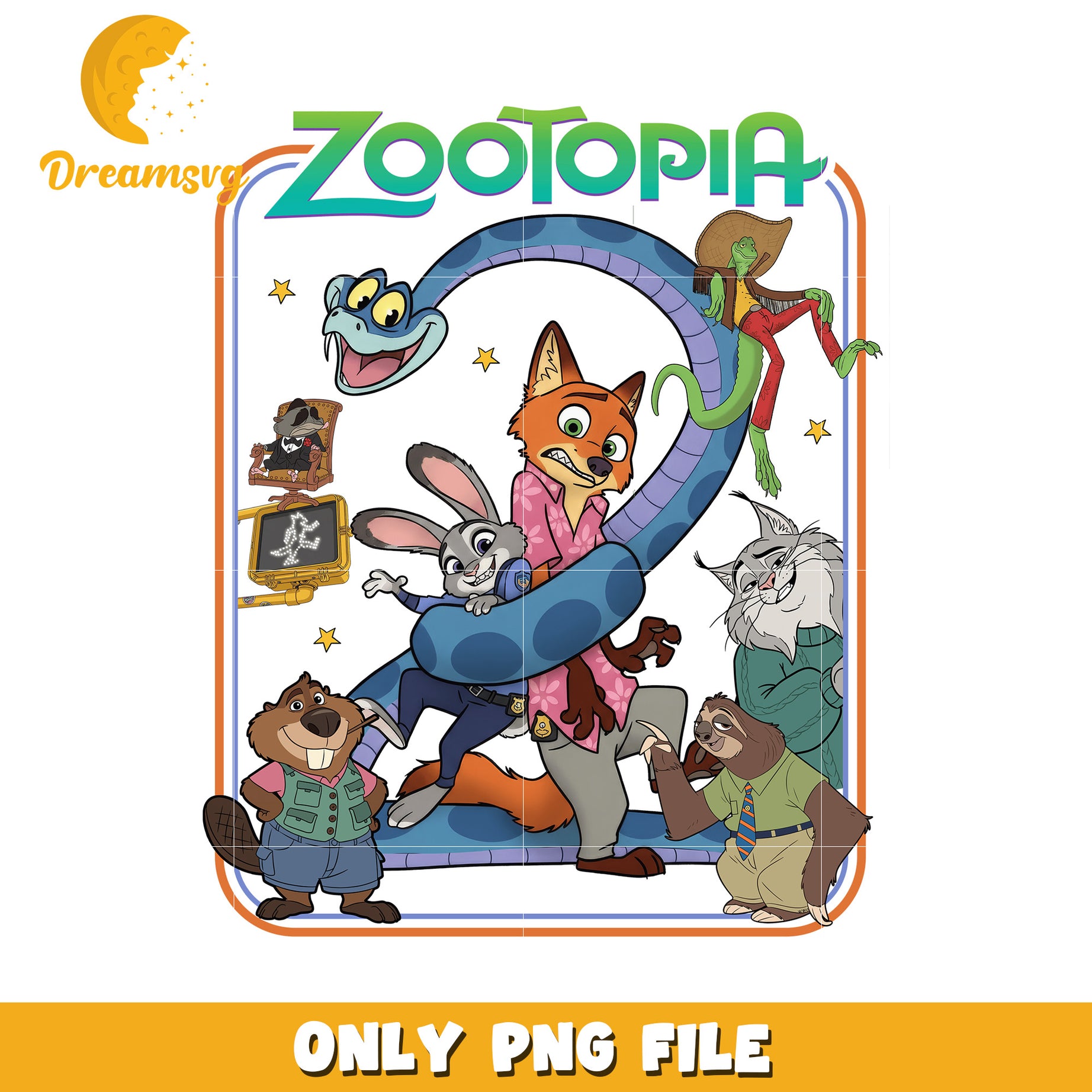 Funny zootopia png, zootopia animals png, zootopia clipart​ png