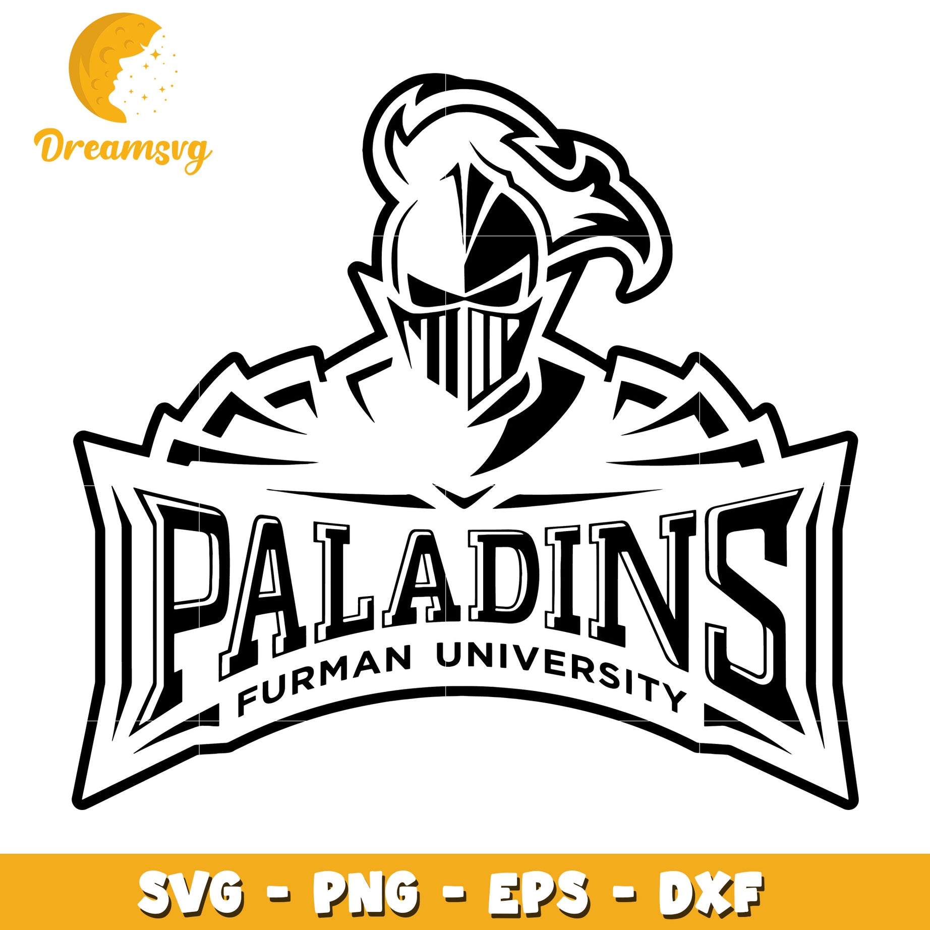 Furman Paladins SVG Cut File