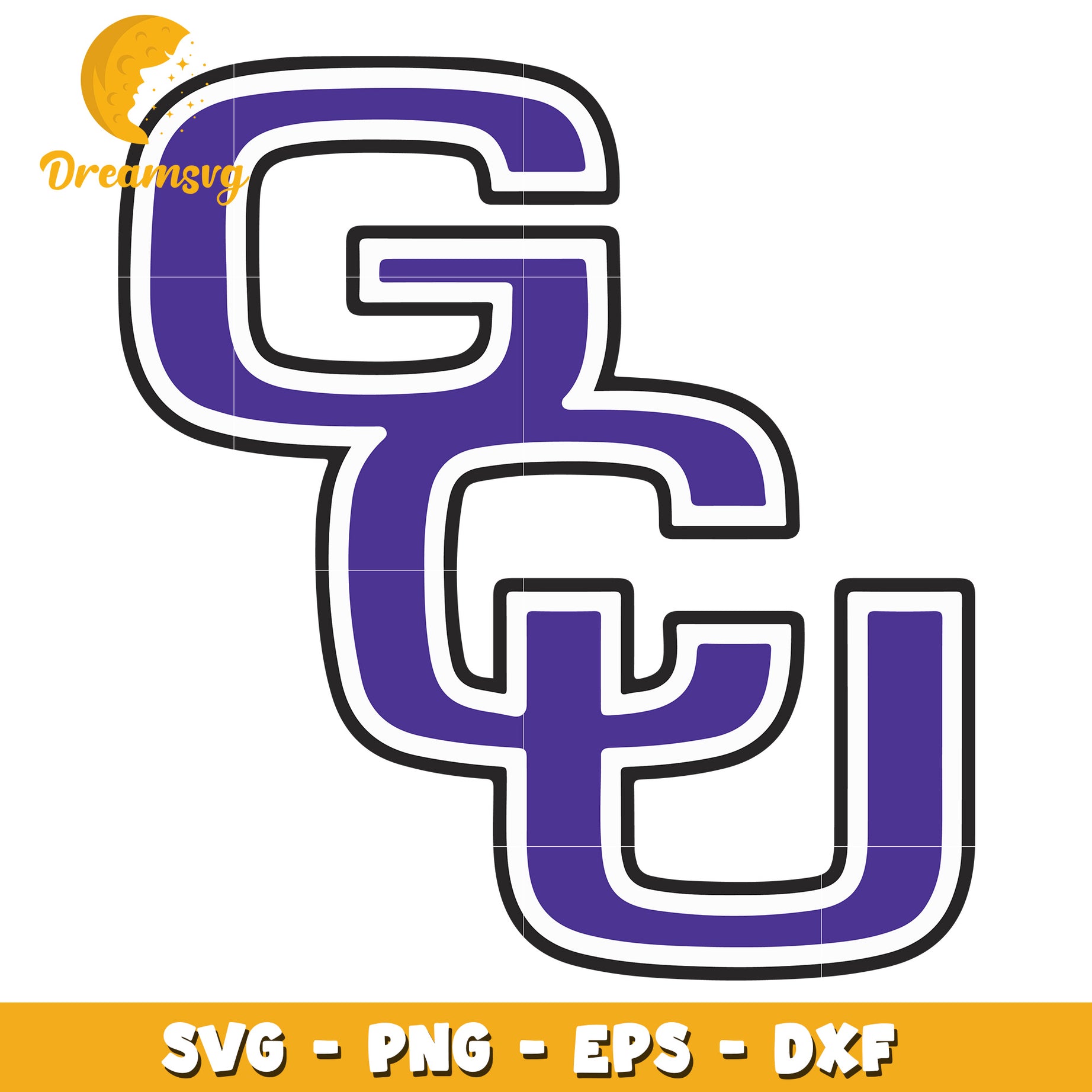 GCU Logo SVG PNG EPS DXF Cut File