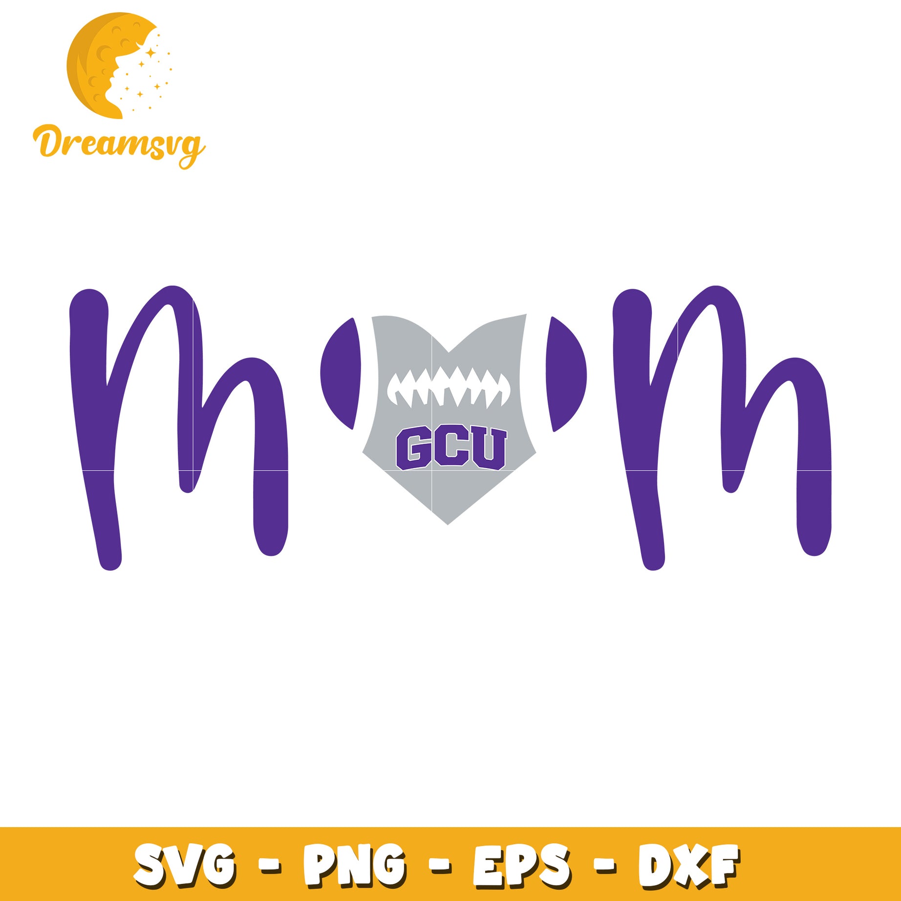 GCU Mom SVG Cut File PNG EPS DXF