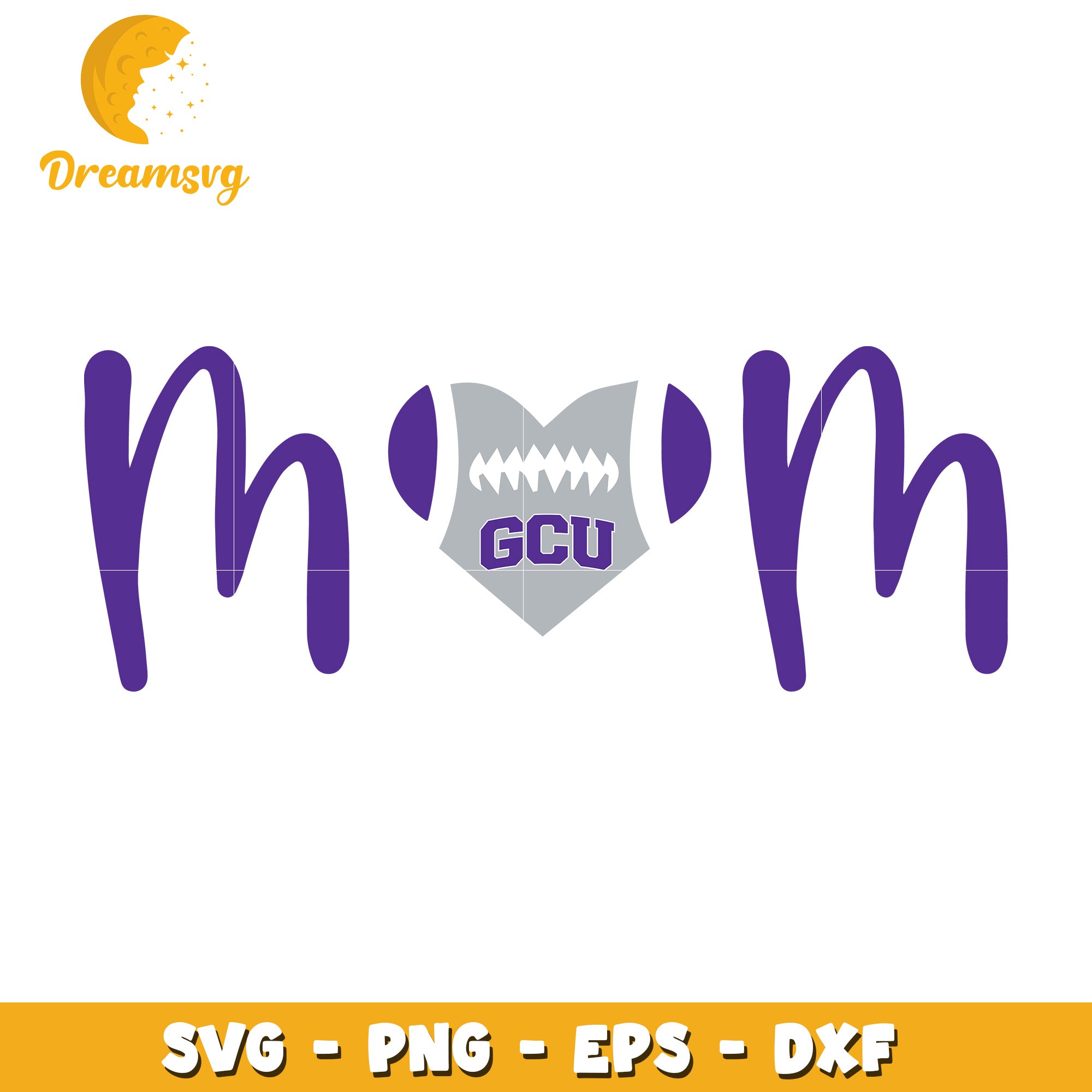 GCU Mom SVG Cut File PNG EPS DXF