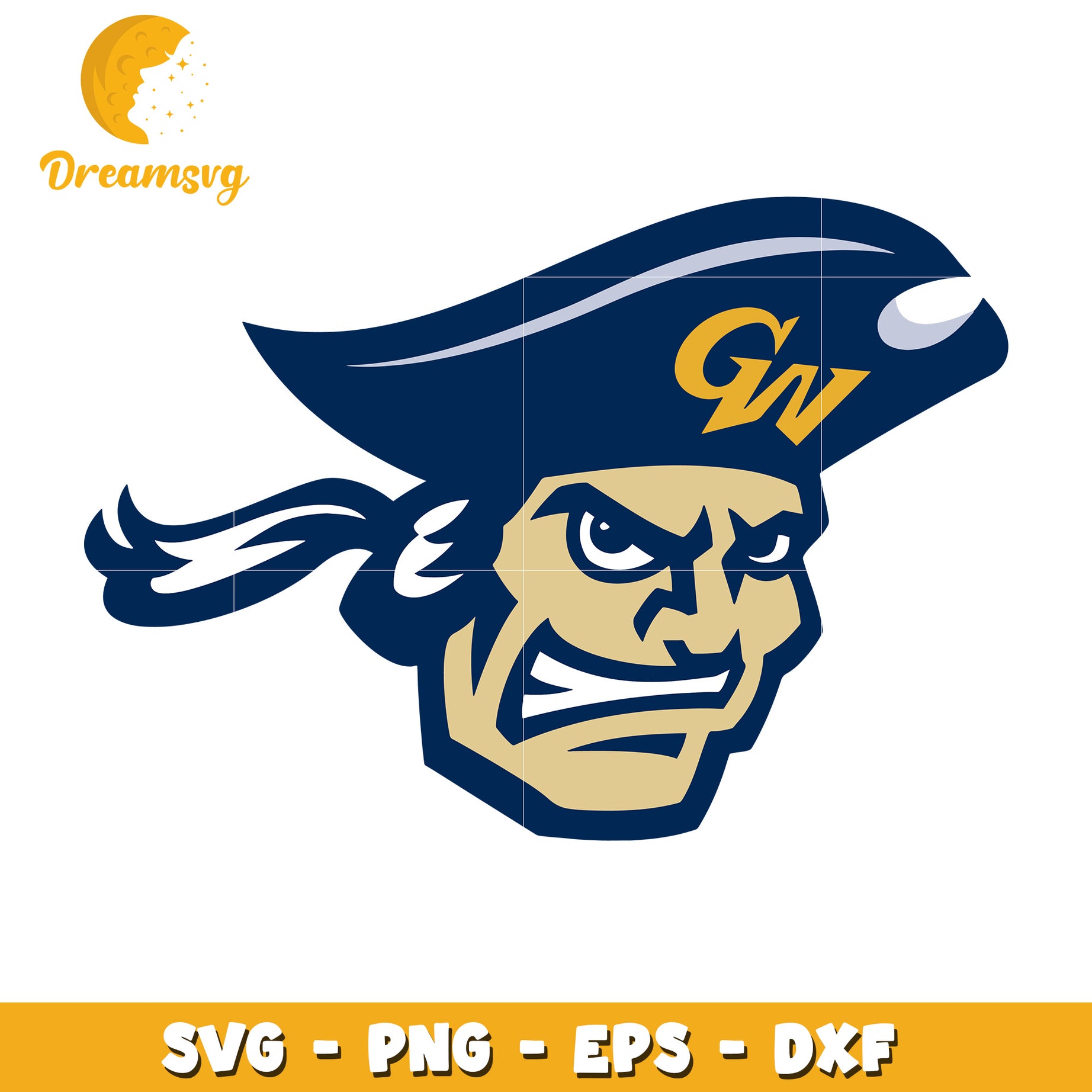 GW Colonials SVG PNG EPS DXF Files