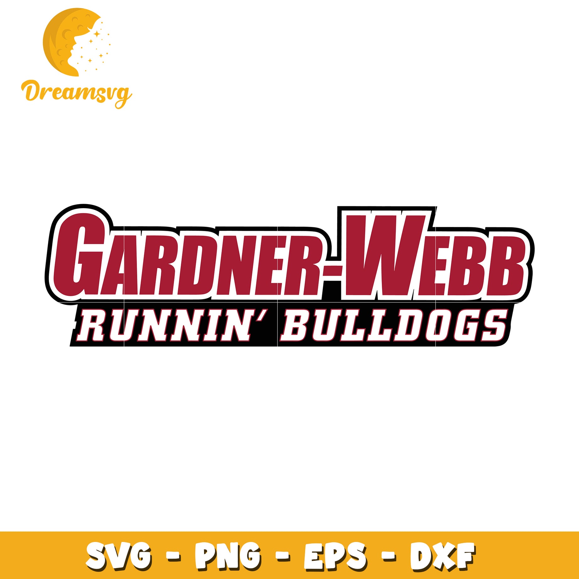 Gardner-Webb Bulldogs SVG Cut File