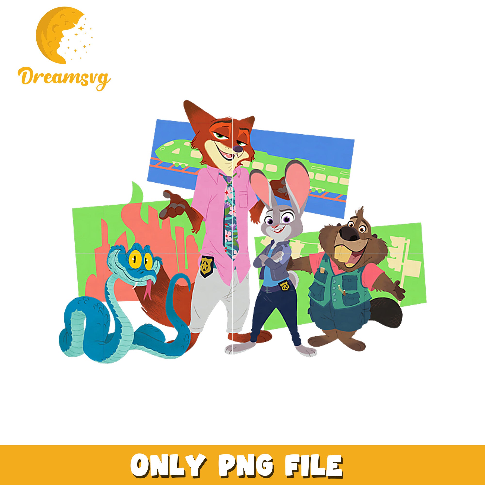 Gary nick judy and nibbles png, zootopia 2 png, disney png