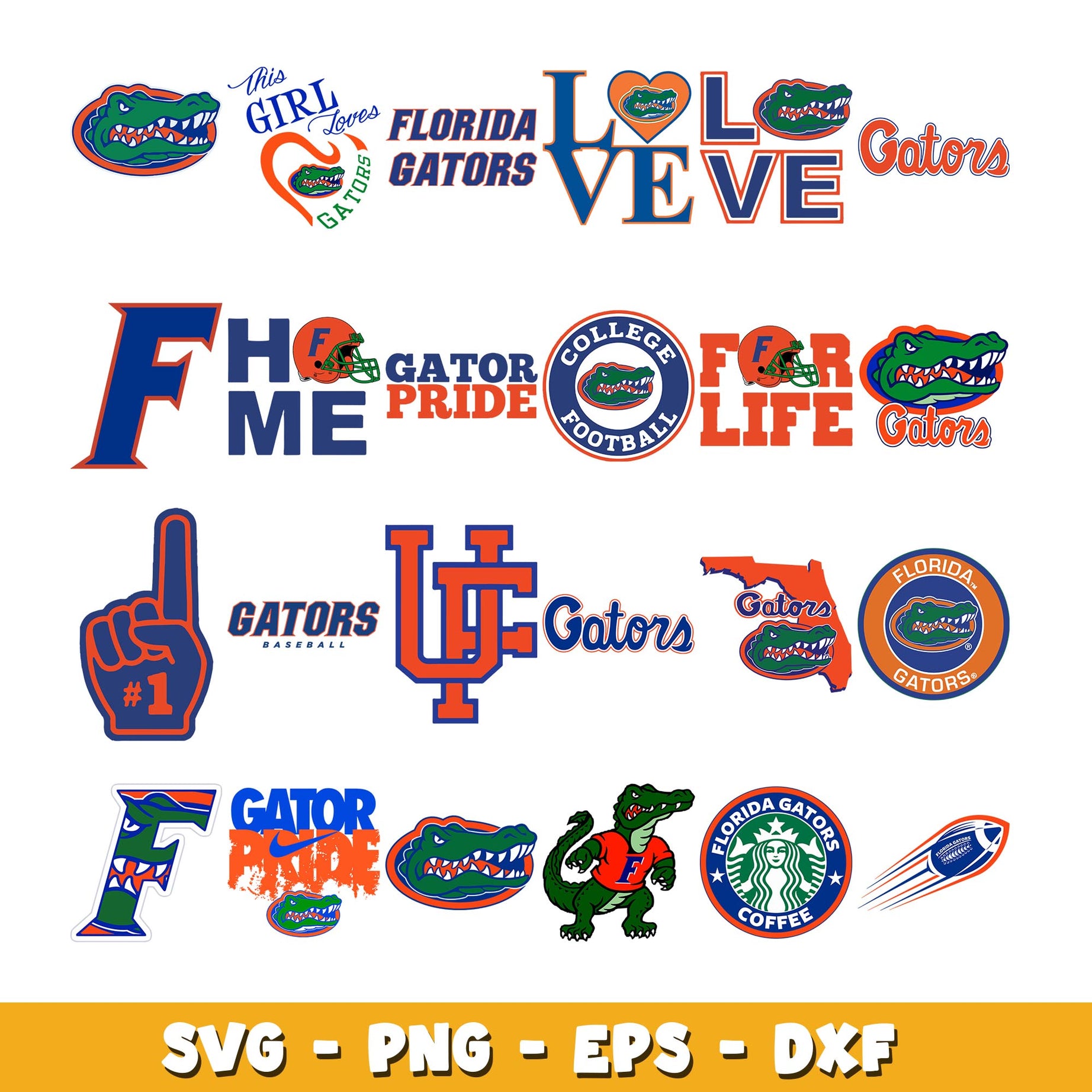 Florida Gators Bundle svg, Florida Gators logo svg, ncaa svg 