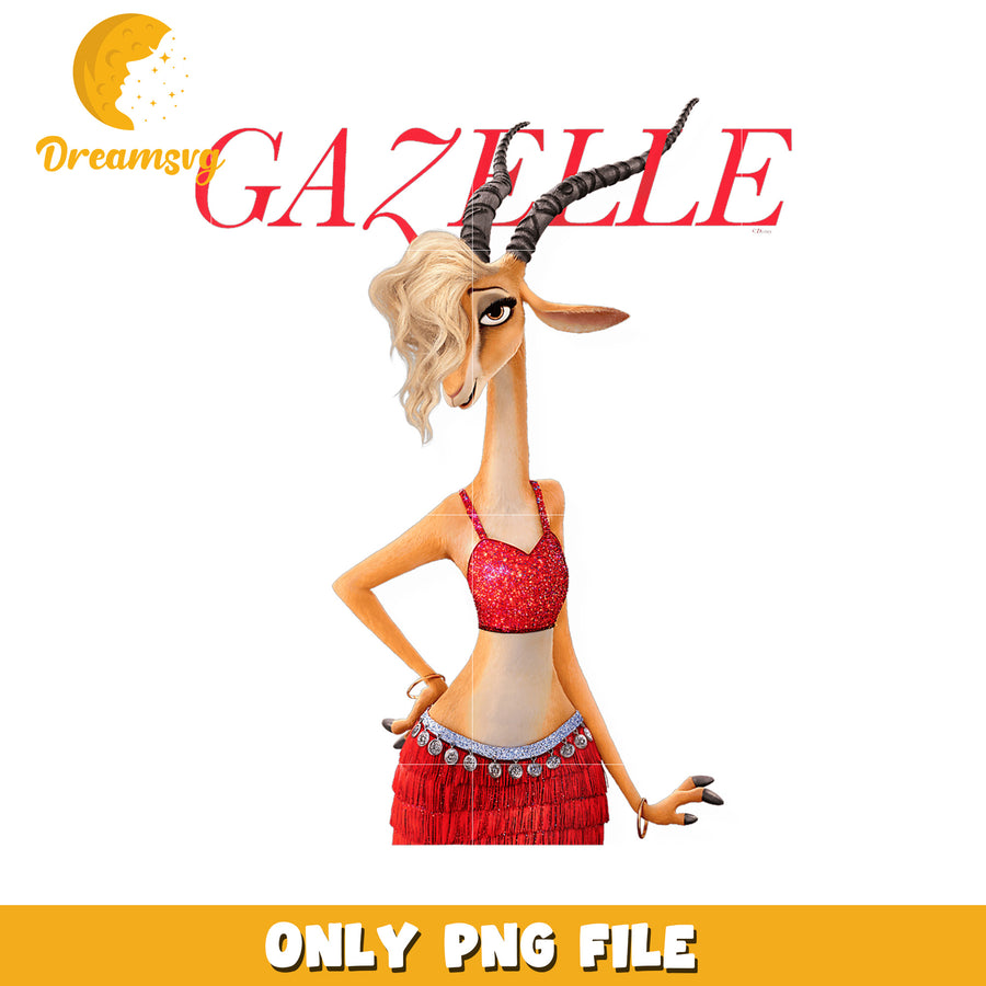 Gazelle png, zootopia 2  characters png, disney cartoon png