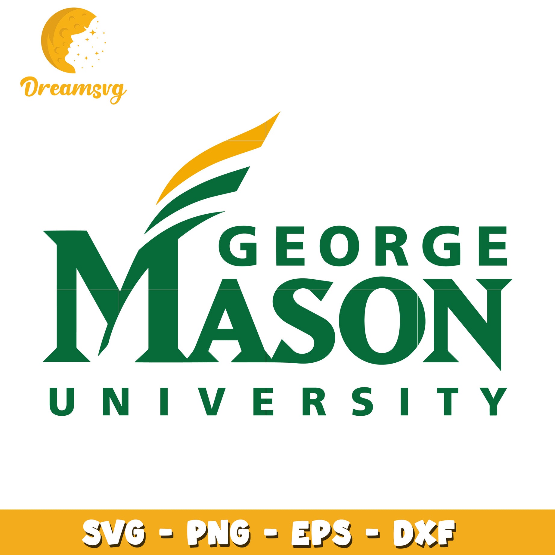 George Mason University SVG PNG EPS DXF