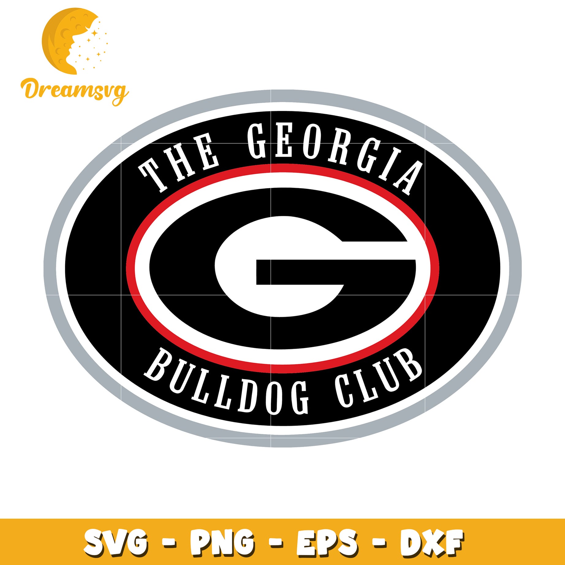 Georgia Bulldog Club SVG Cut File
