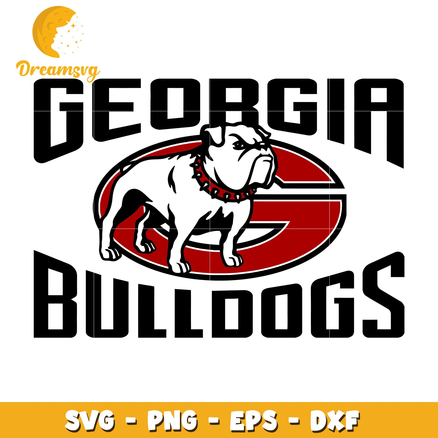 Georgia Bulldogs SVG PNG EPS DXF Cut File