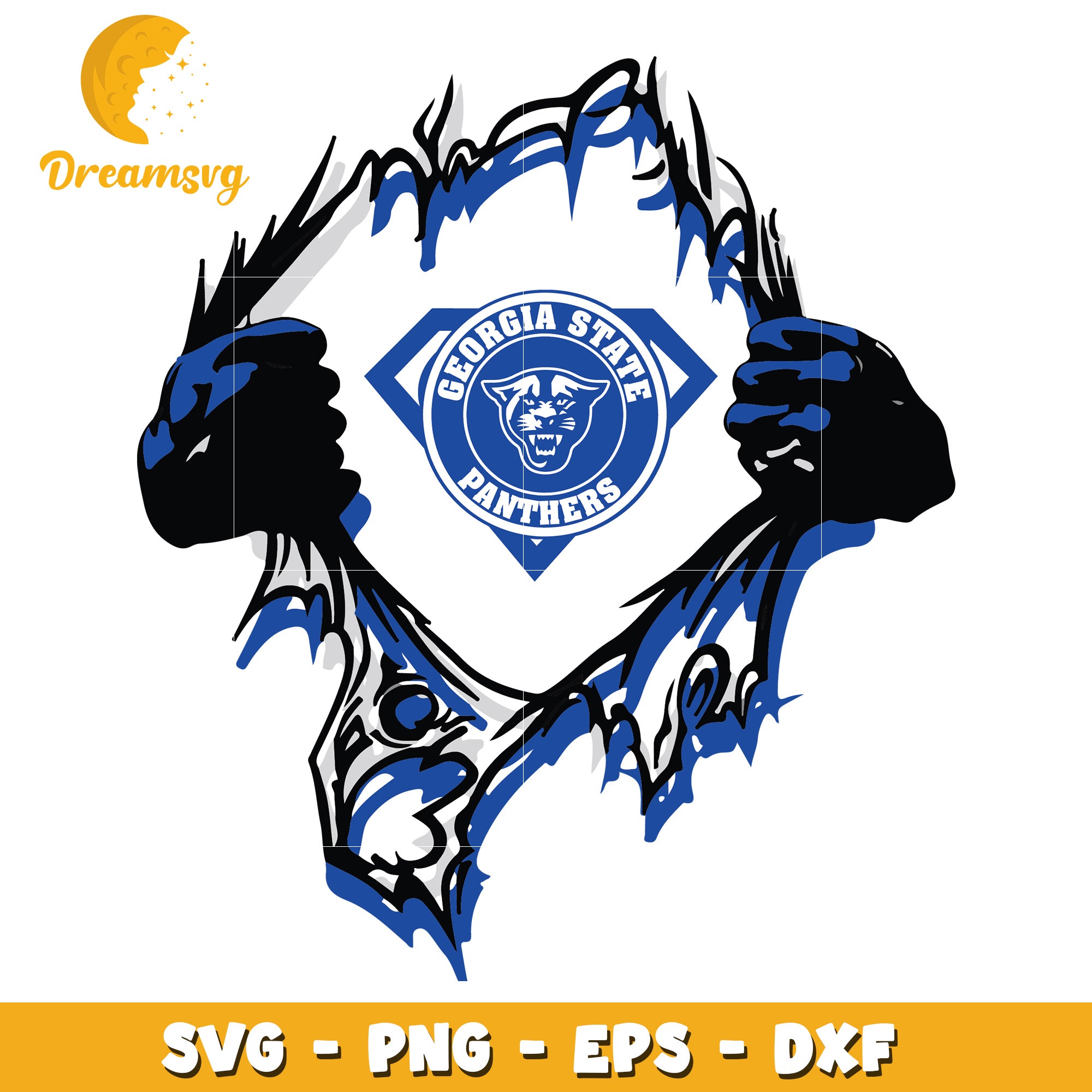 Georgia State Panthers SVG Graphic for Team Spirit Designs