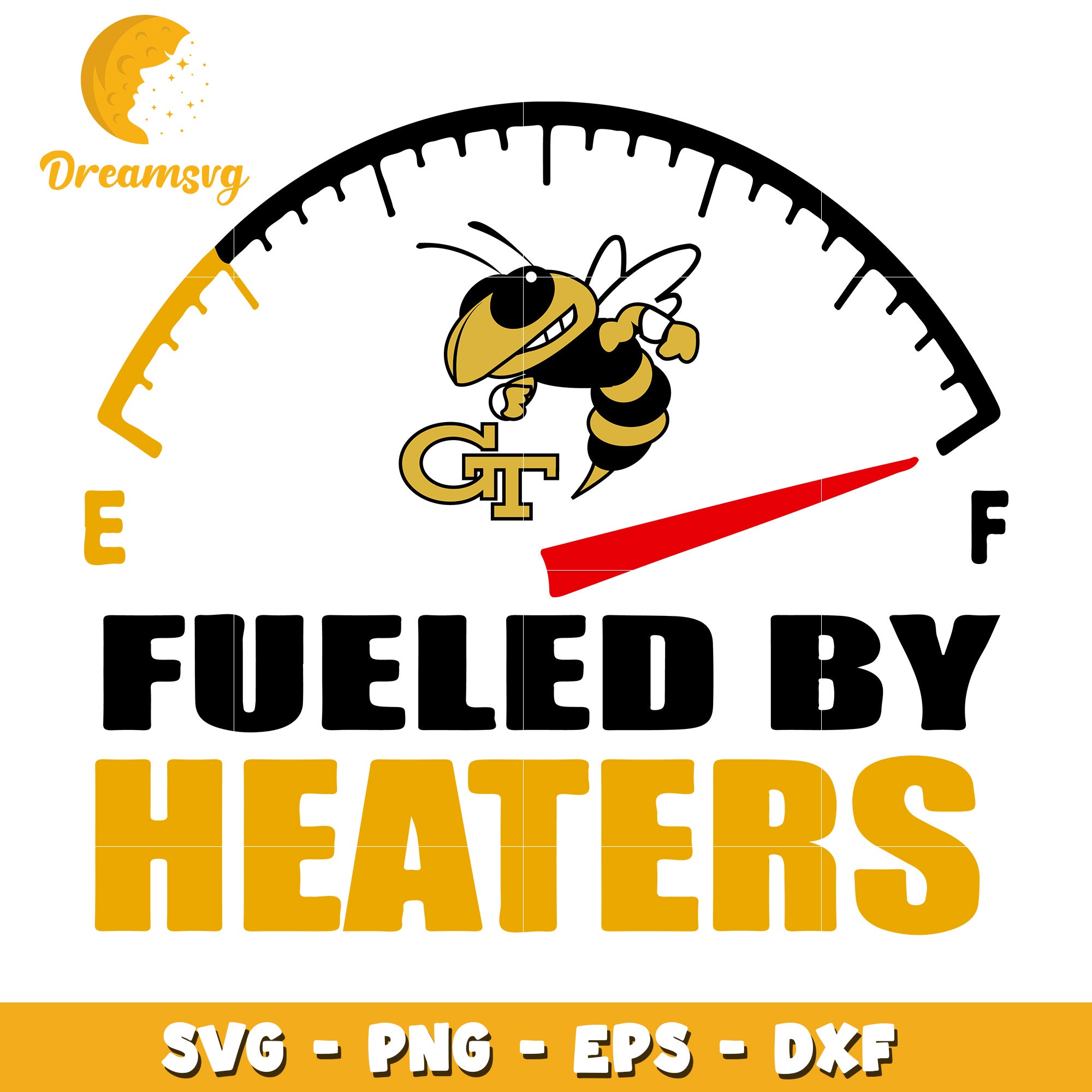 Georgia Tech Yellow Jackets Fueled SVG