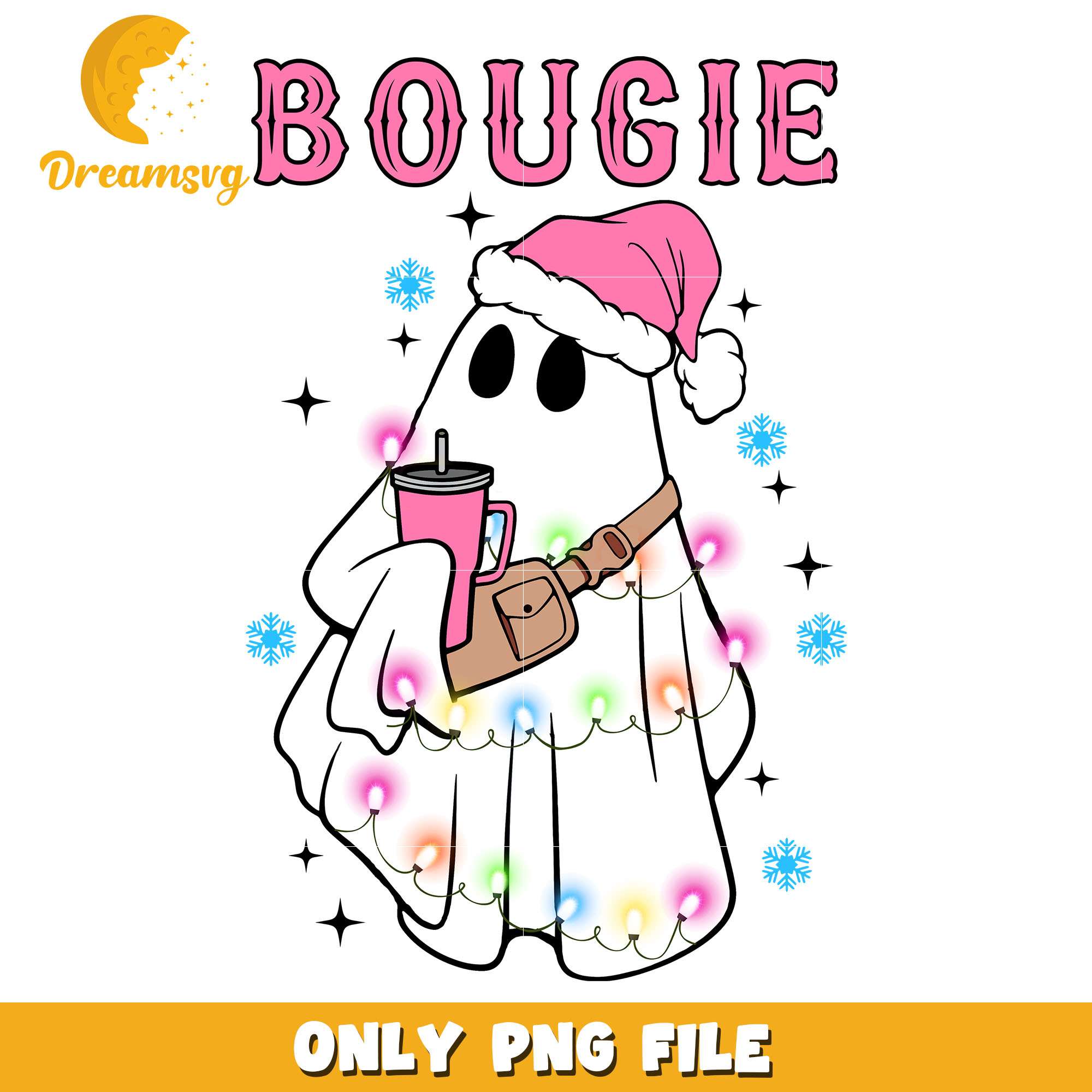 Ghost bougie christmas png, Ghost png, christmas png