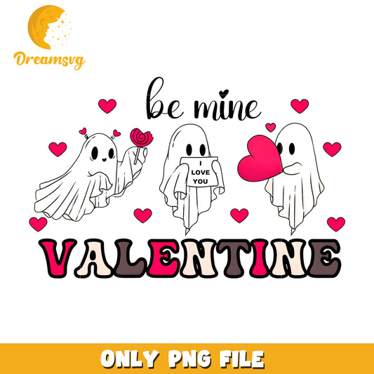 Ghost be mine valentine png, Ghost png, valentine png