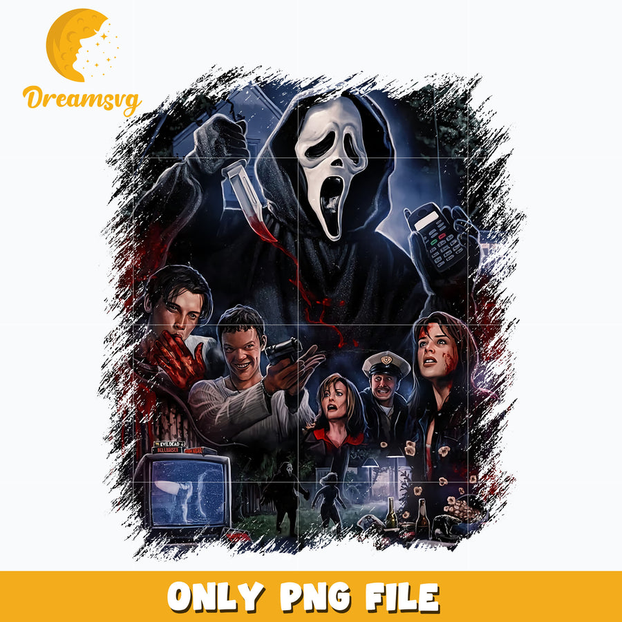 Ghostface halloween png