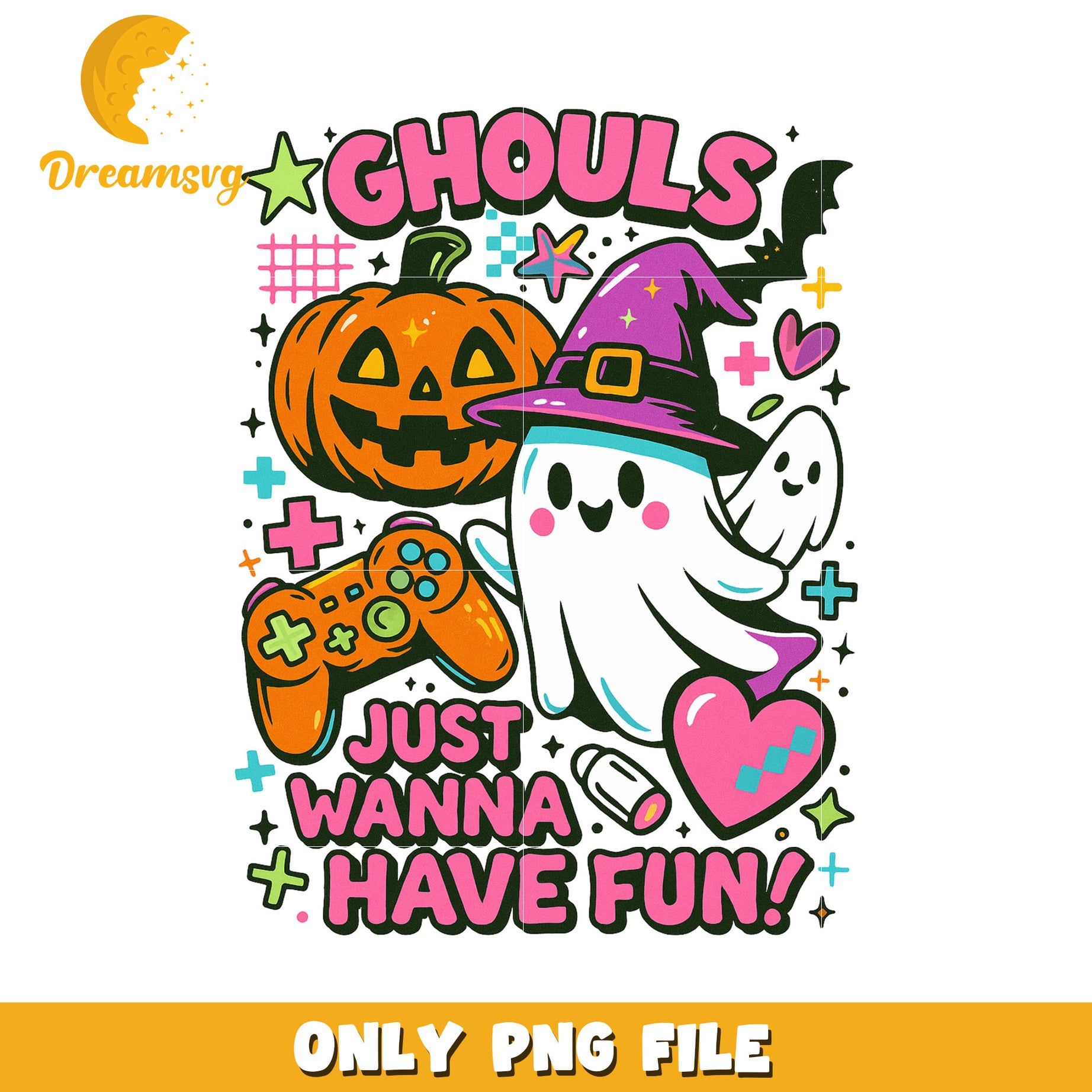 Ghouls just wanna have fun png, spooky halloween png, halloween costumes png