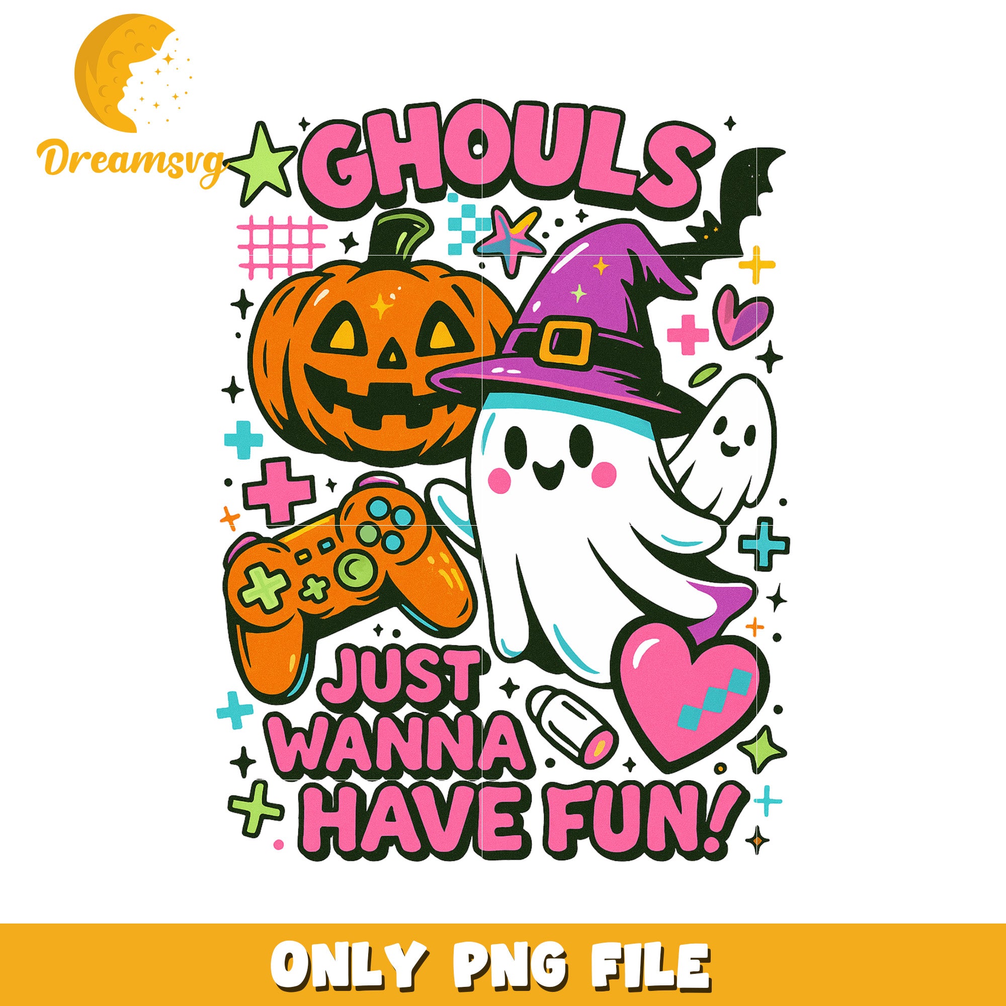 Ghouls just wanna have fun png, spooky halloween png, halloween costumes png