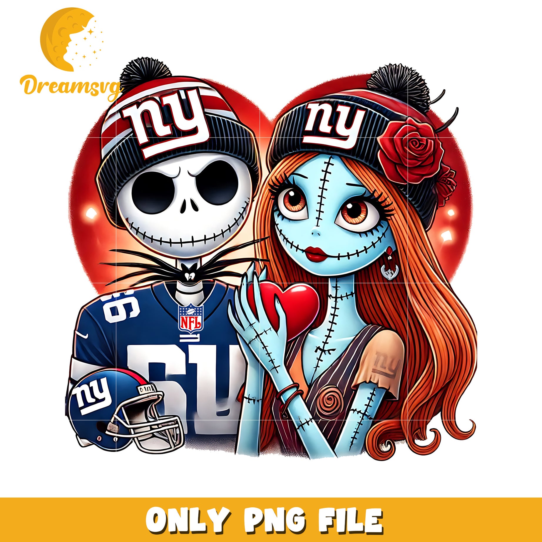 Giants jack and sally png, super bowl 2025 png, nfl network png