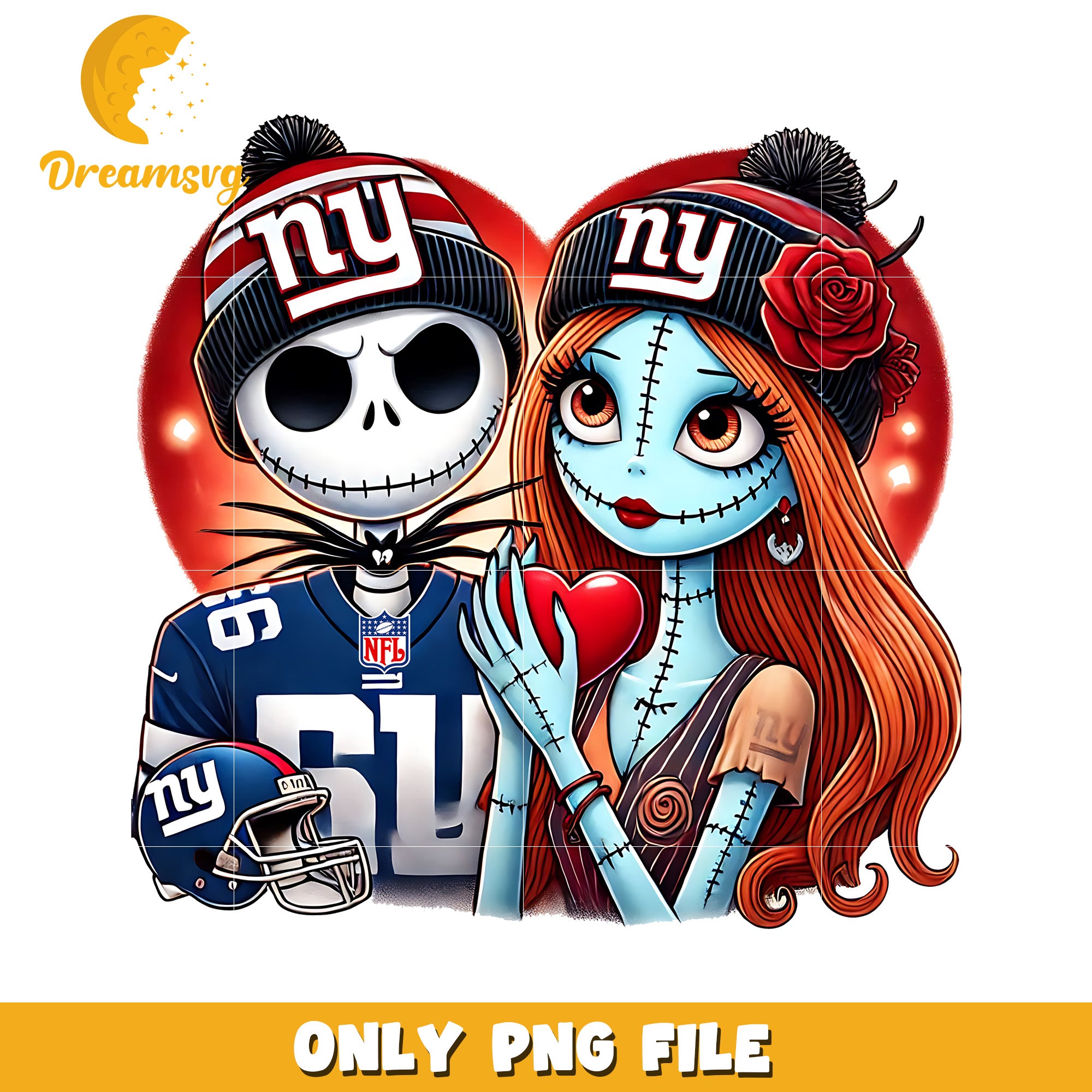 Giants jack and sally png, super bowl 2025 png, nfl network png