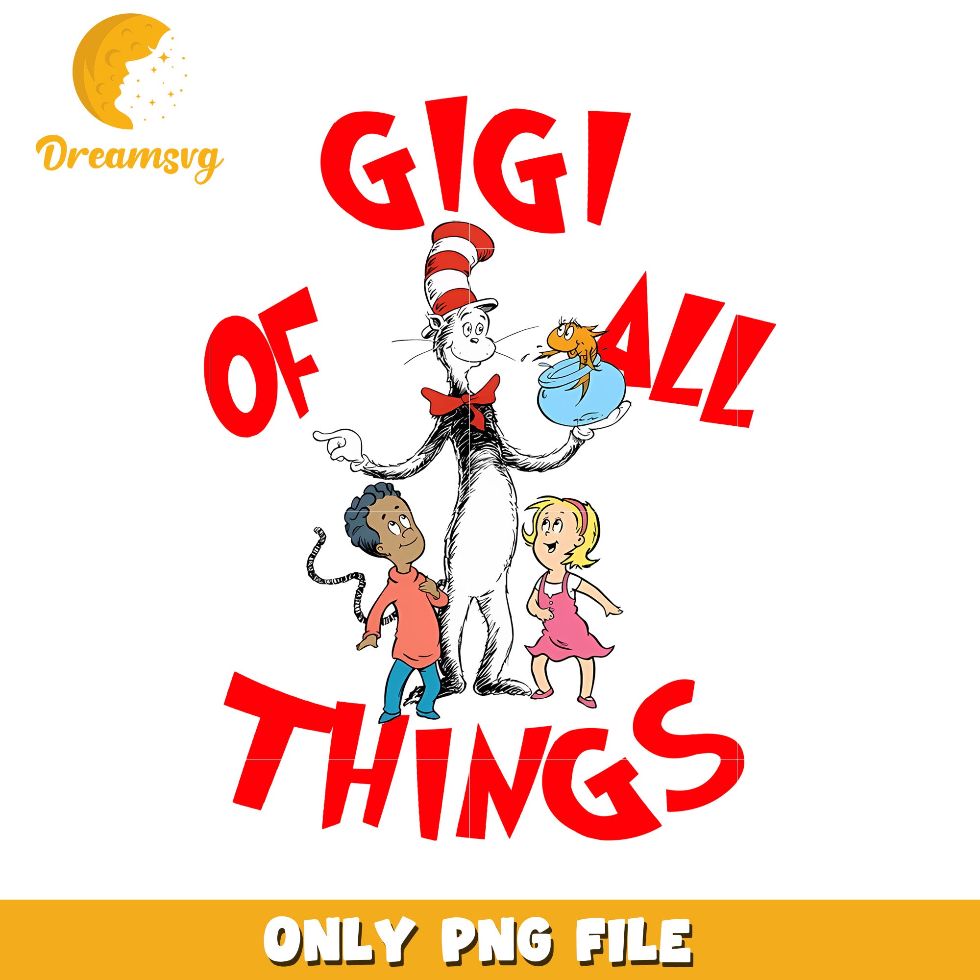 Gigi Of All Things Cat PNG