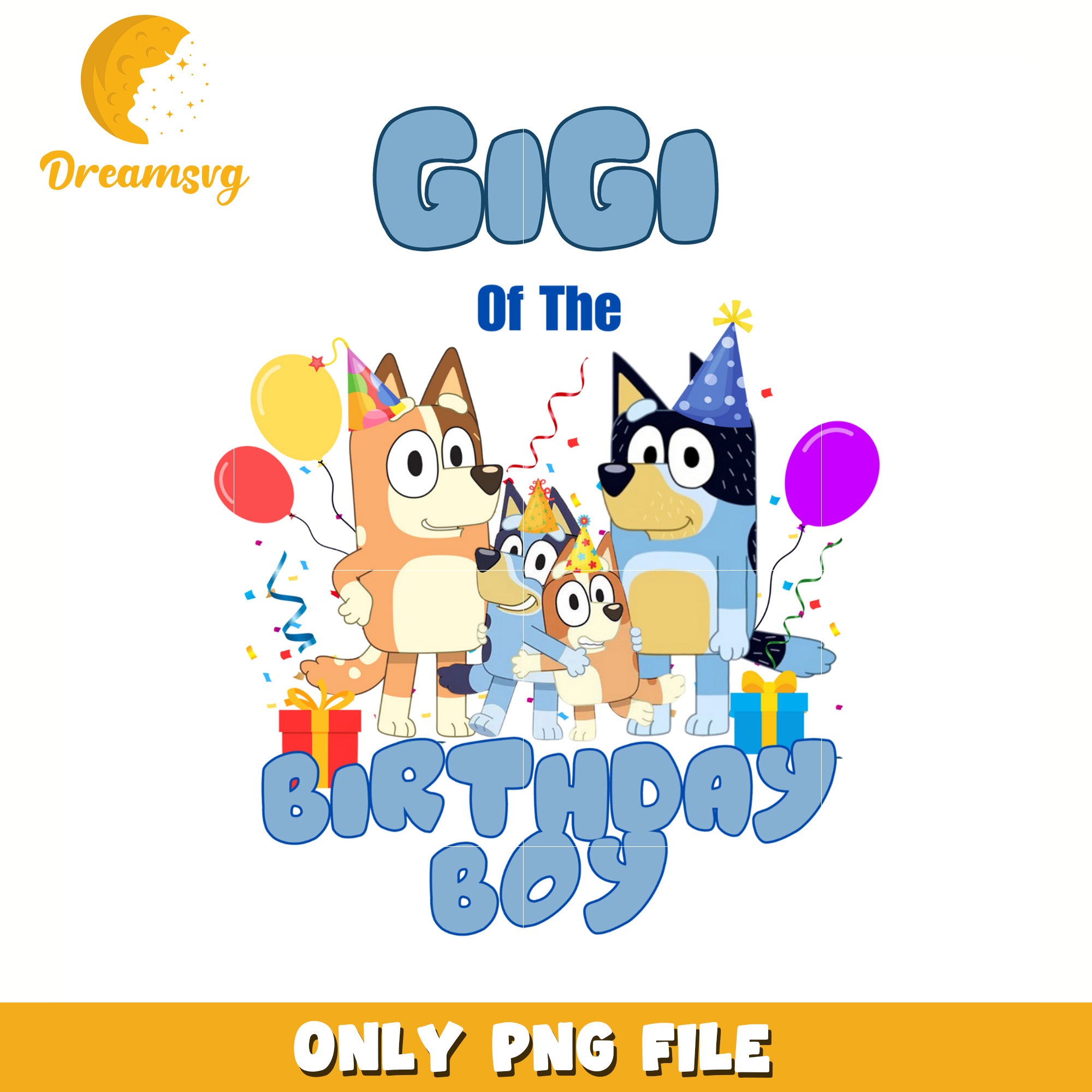 Gigi of the birthday boy png, bluey png, bluey toys png