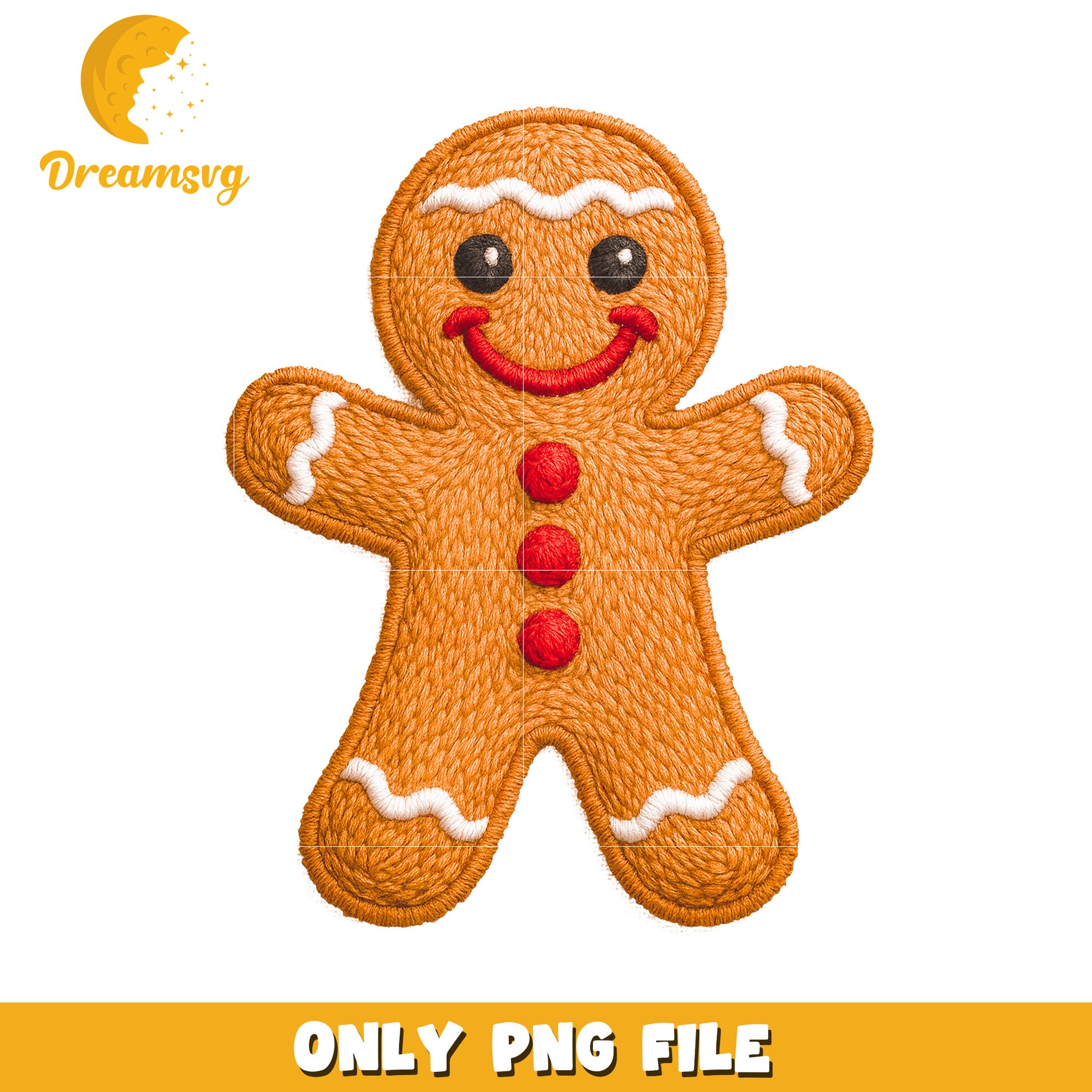 Ginger cookie png, white christmas​ png, christmas snow png